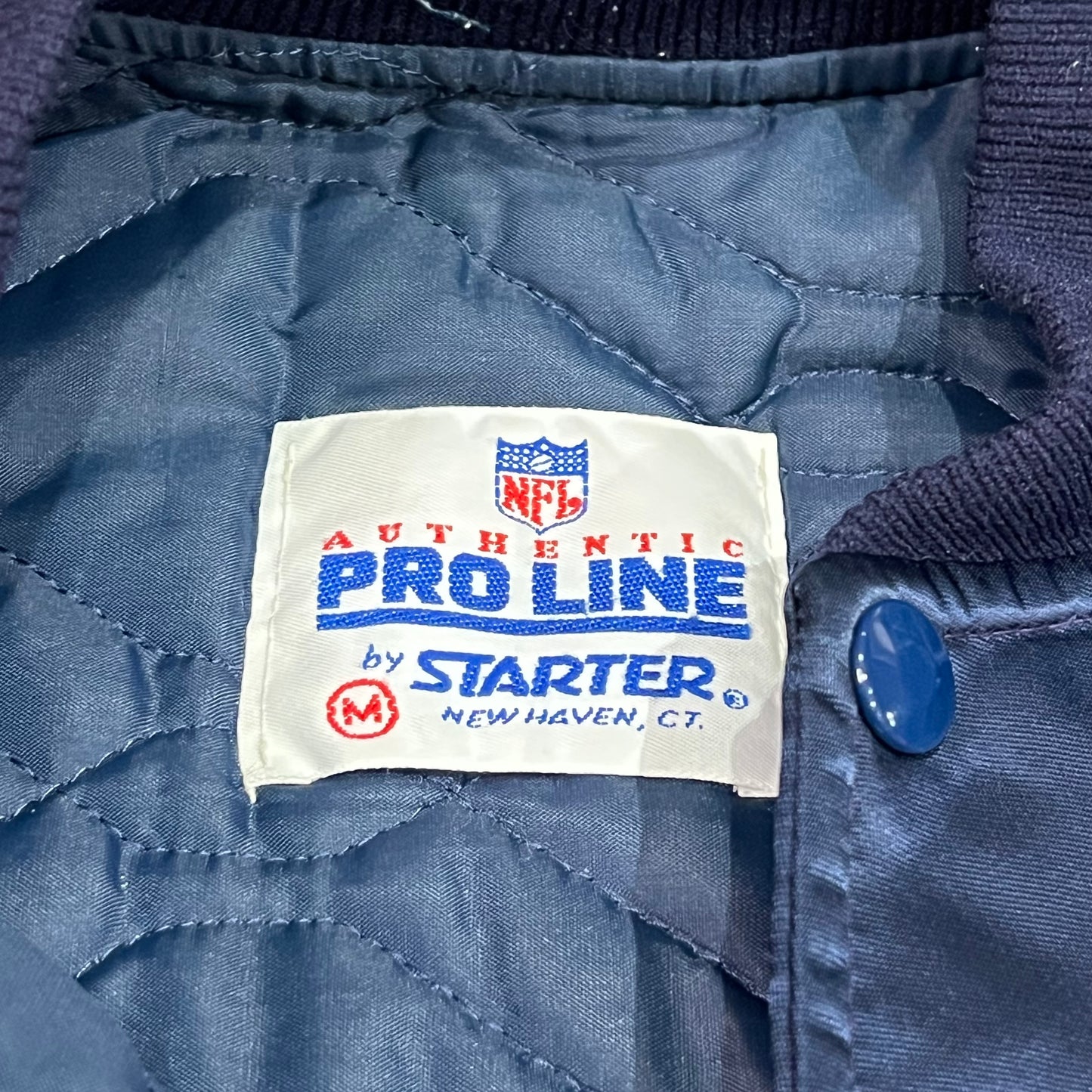 (Mens Medium) 90s Chicago Bears Satin Jacket