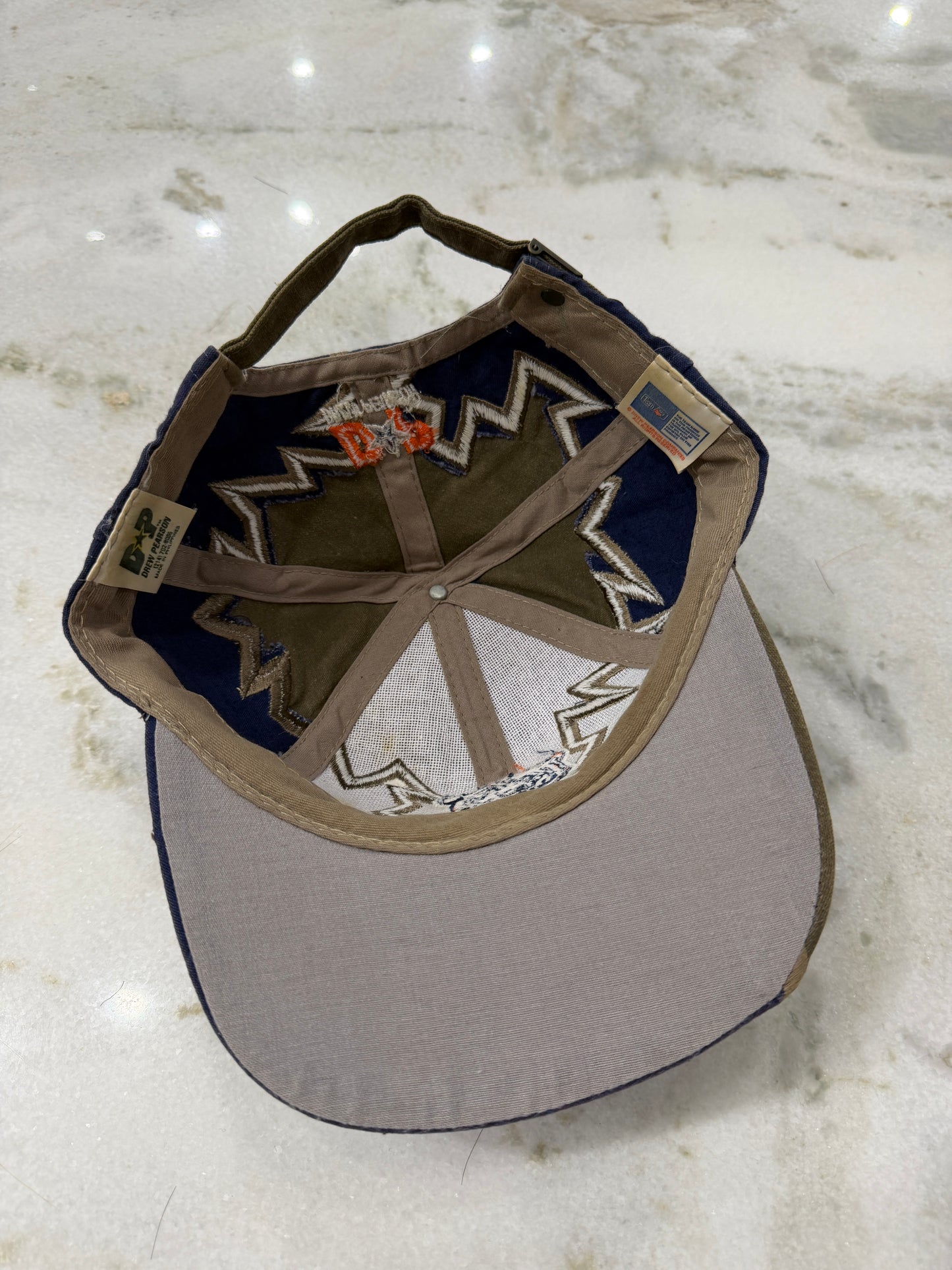 90s Chicago Bears Drew Pearson Jagged Edge Hat