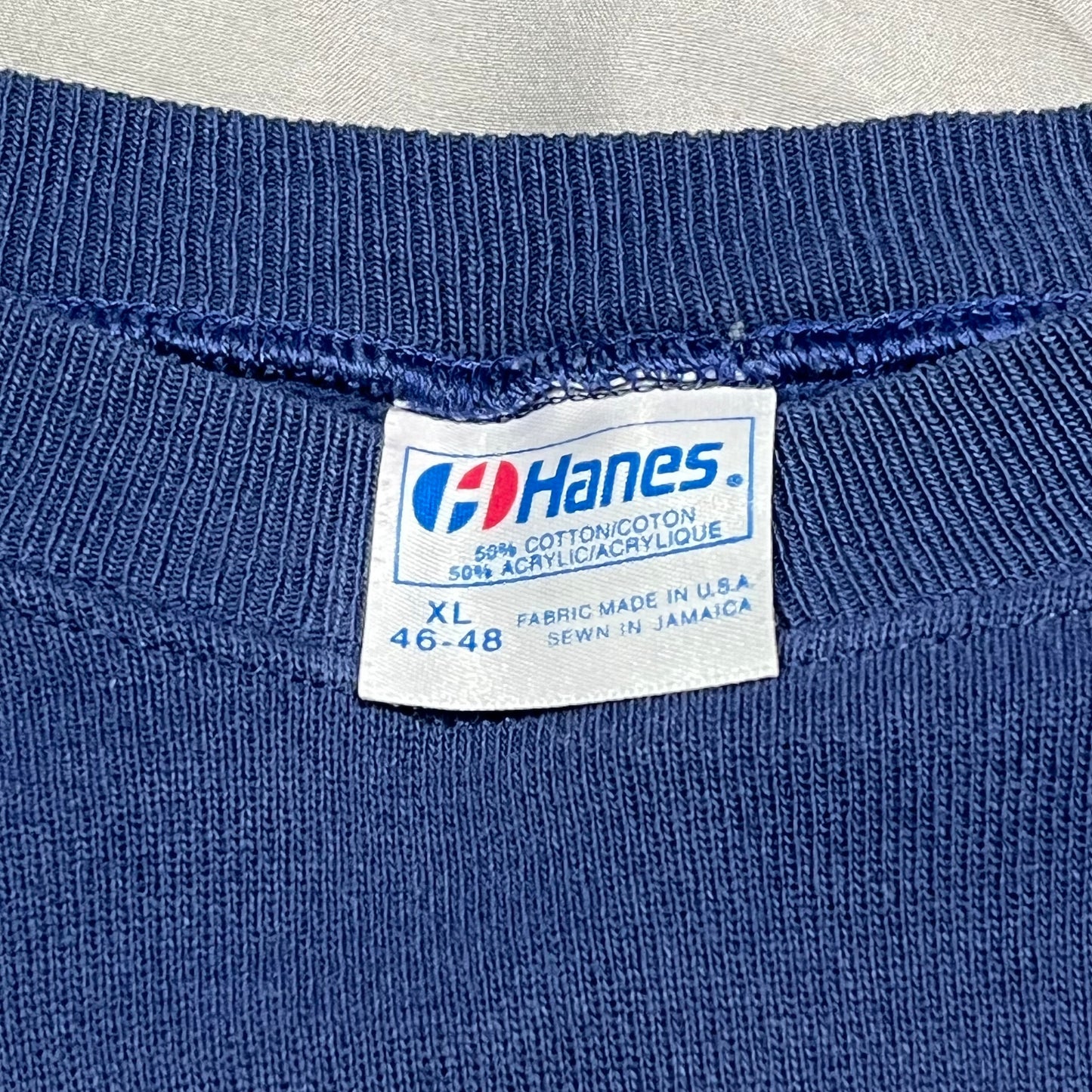 Vintage 90's Chicago Bears Still Suck Sweater Womans XL NFL Blue