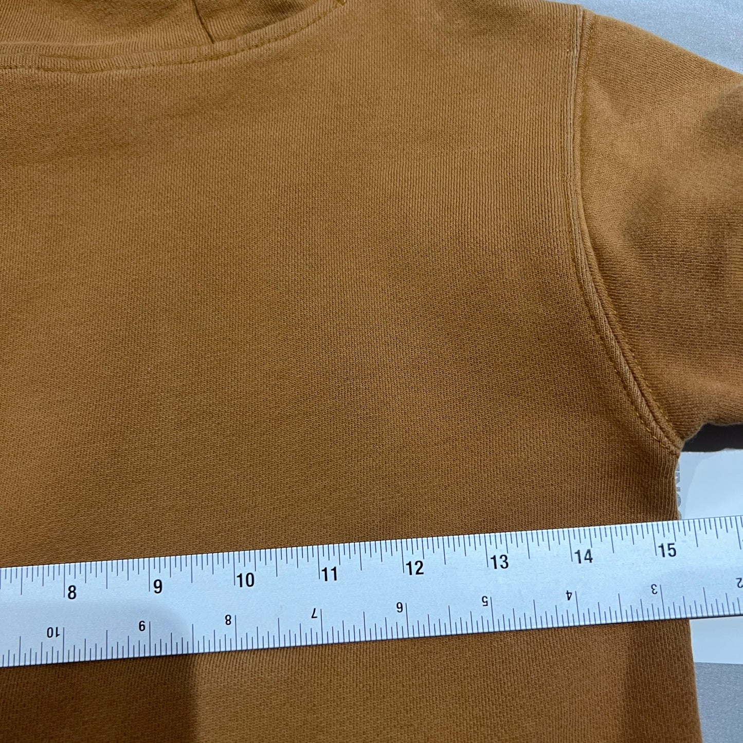 Carhartt Hoodie Kids Youth Small Brown Sweatshirt 8-10