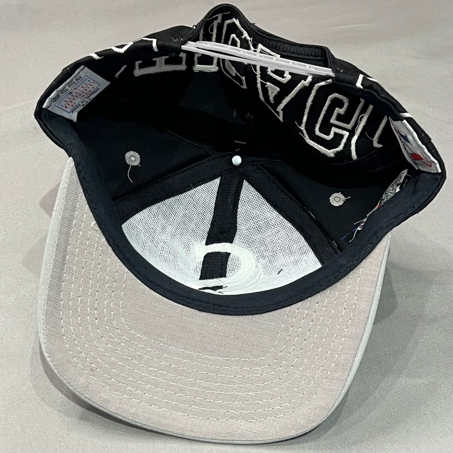 90s Chicago White Sox Snapback Hat Blockhead
