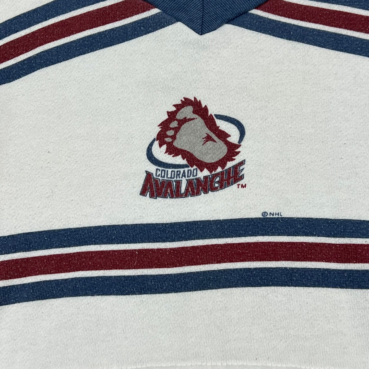 (Kids 6) 90s Colorado Avalanche Shirt Jersey