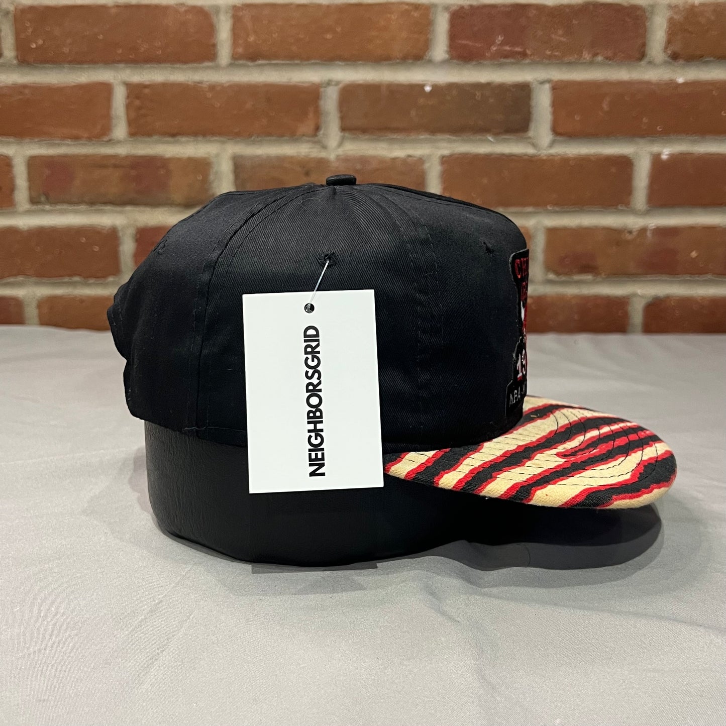 1991 Chicago Bulls Zubaz Snapback Hat