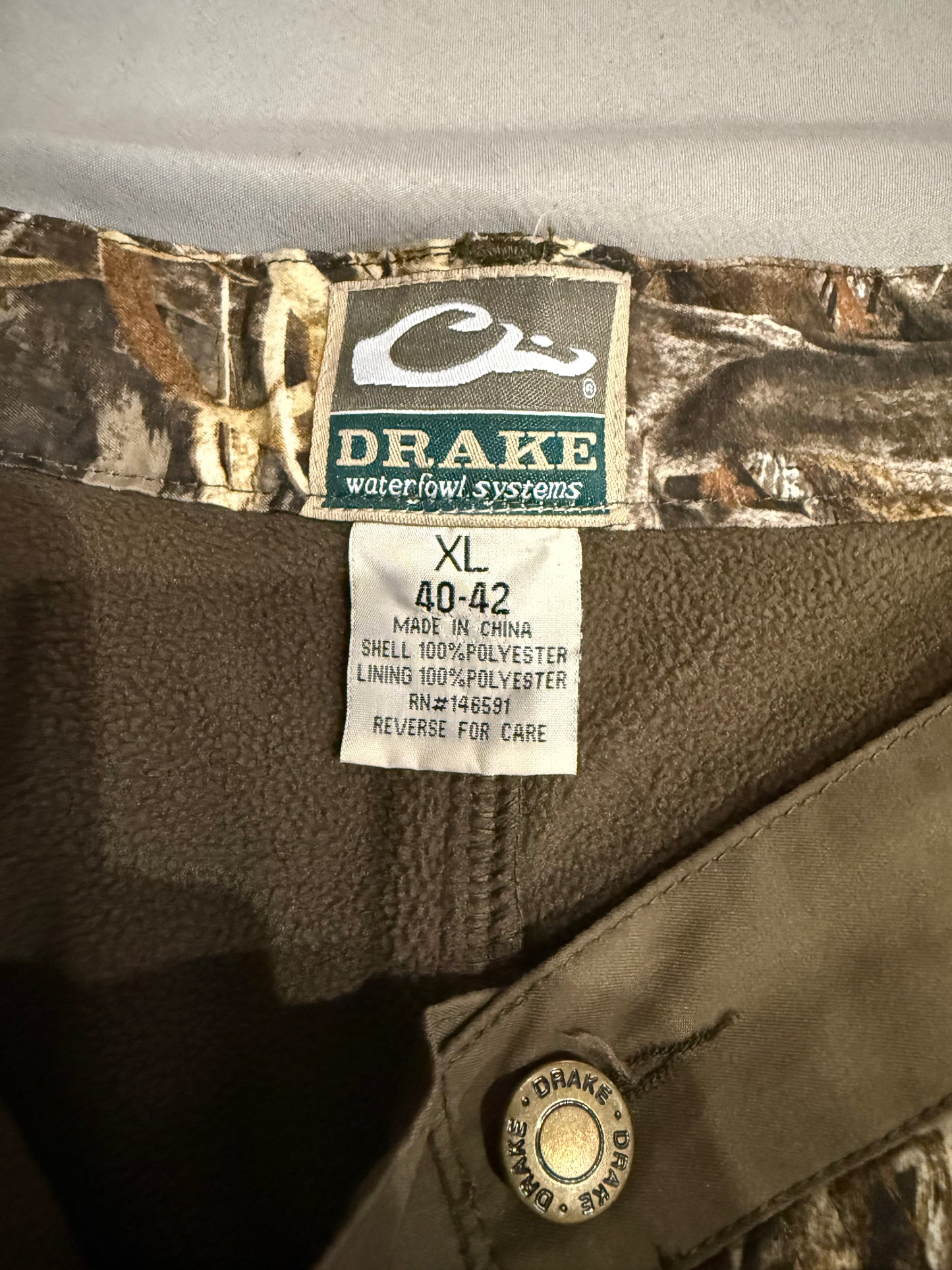(Mens 40x30) Camo Pants