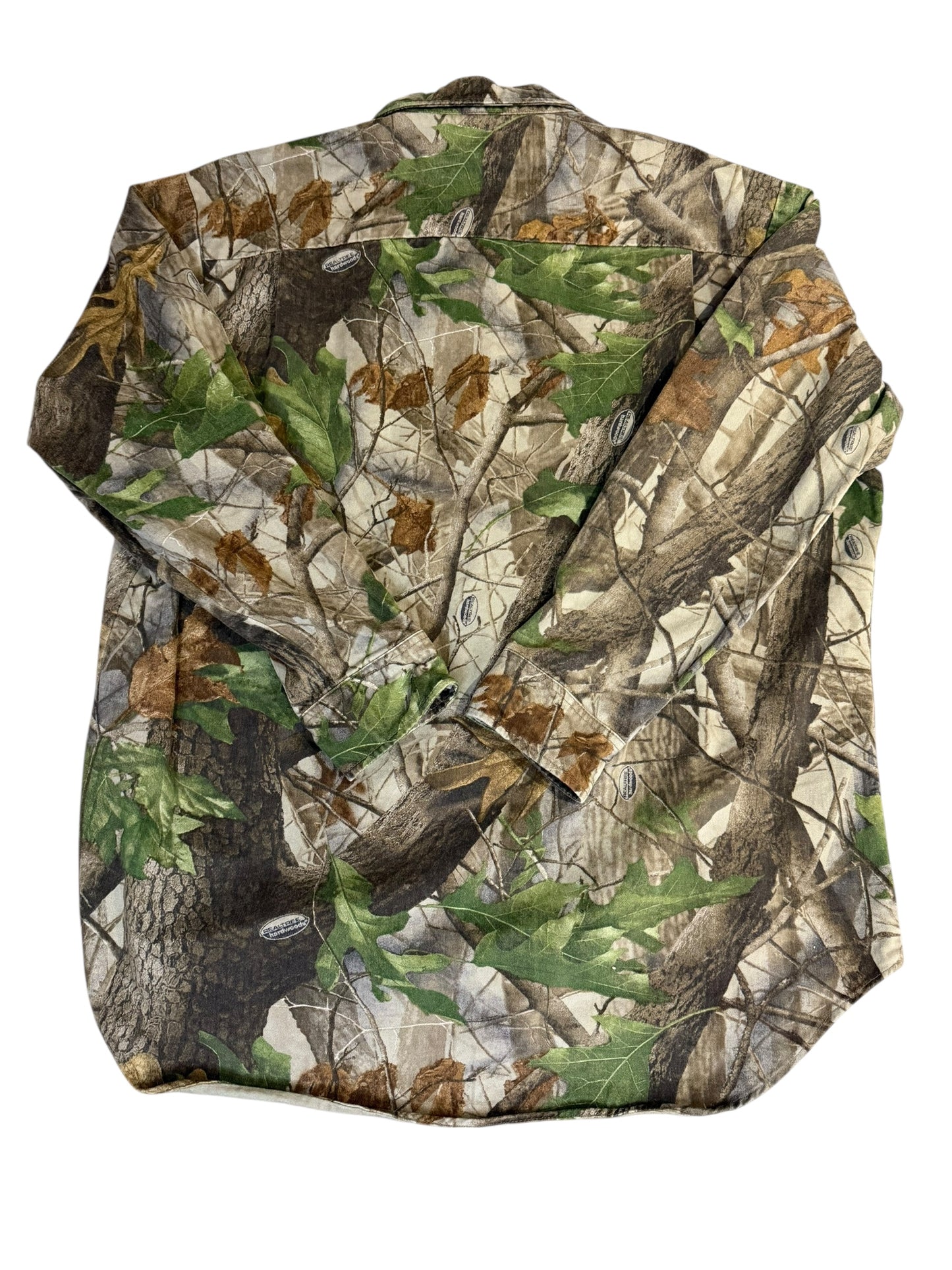 (Mens XL) Camo Button Up Shirt
