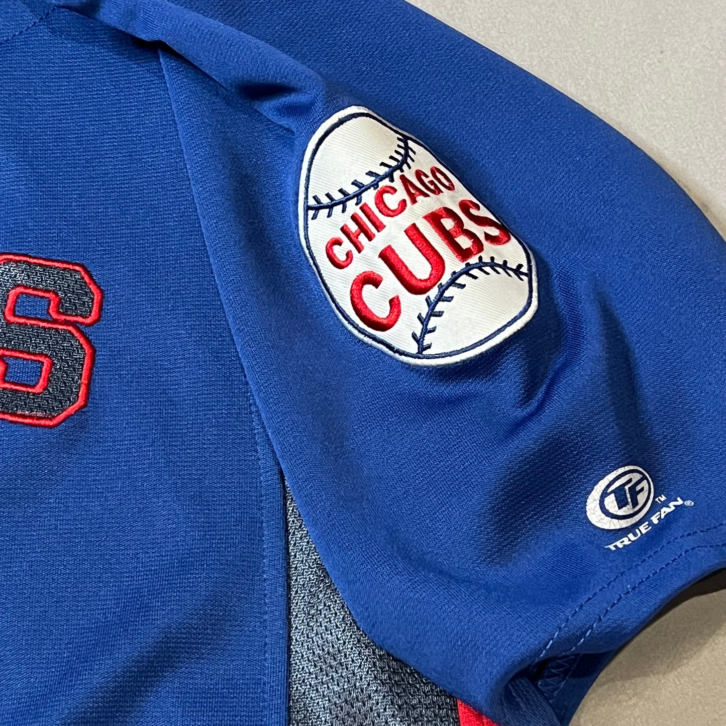 (Kids Small) Chicago Cubs Jersey Blank No Name