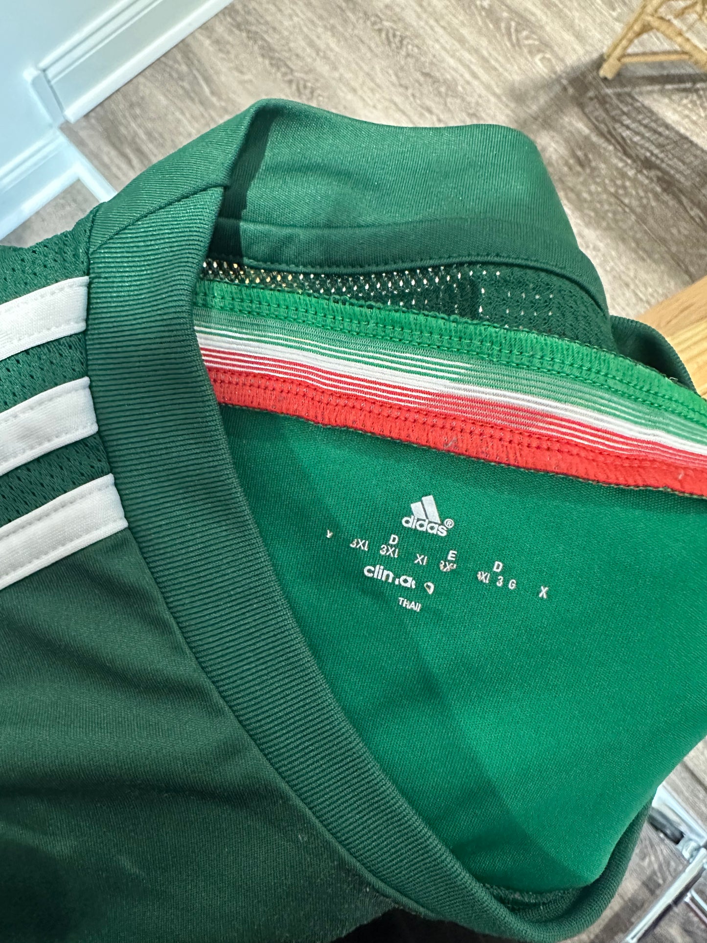 (Mens 3X) Adidas Mexico National Soccer Jersey 007
