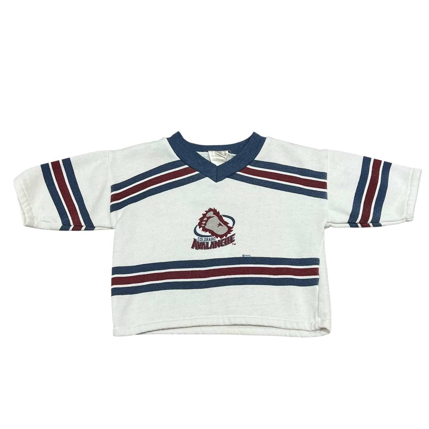 (Kids 6) 90s Colorado Avalanche Shirt Jersey