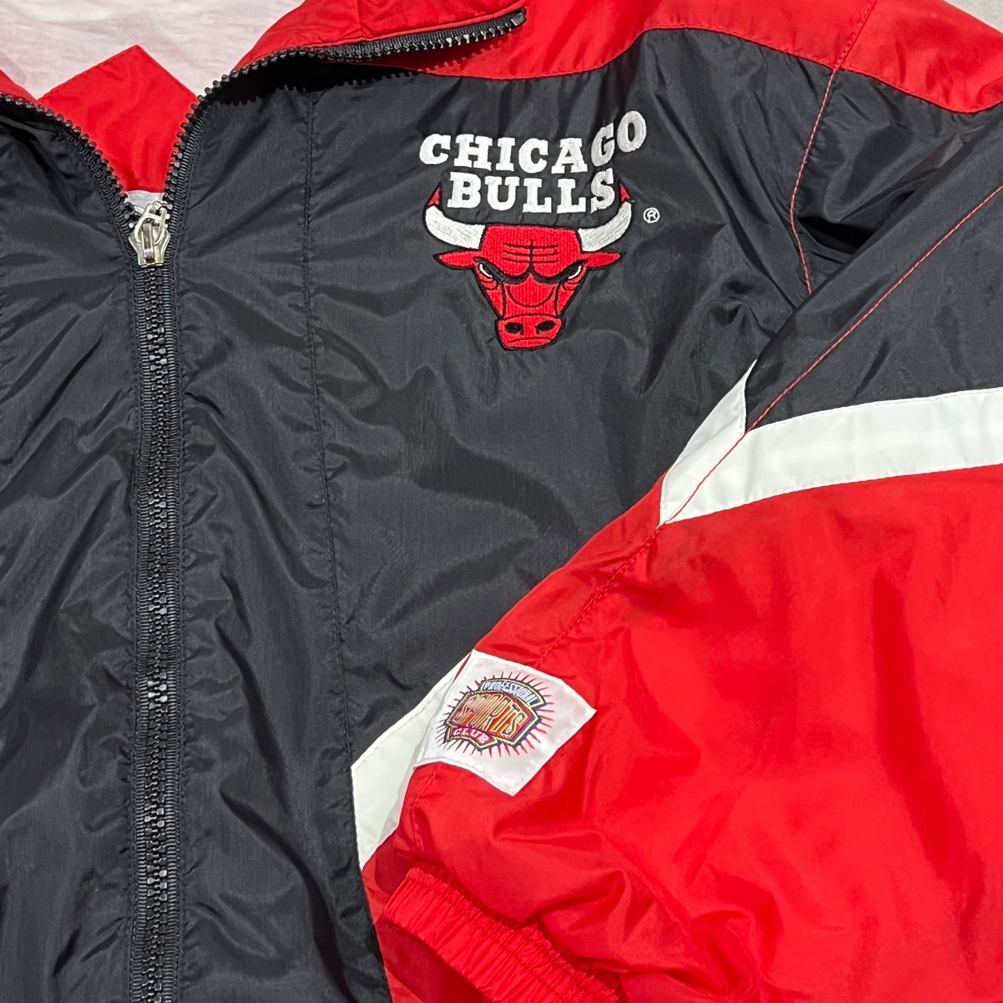 (Kids Large 14-16) 90s Chicago Bulls Jacket