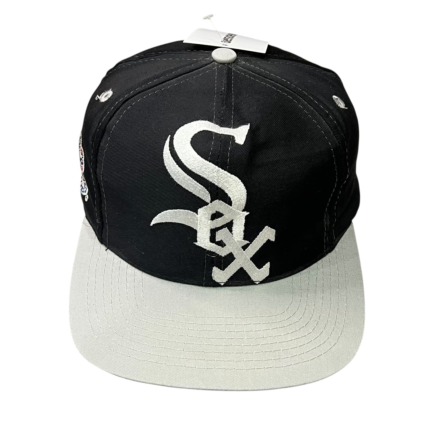 90s Chicago White Sox Snapback Hat Blockhead