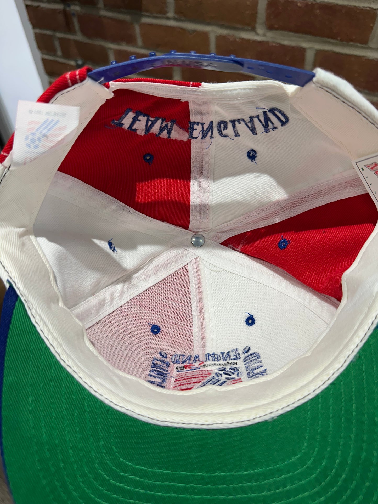 (Adult) 1994 World Cup England Snap-back Hat 007