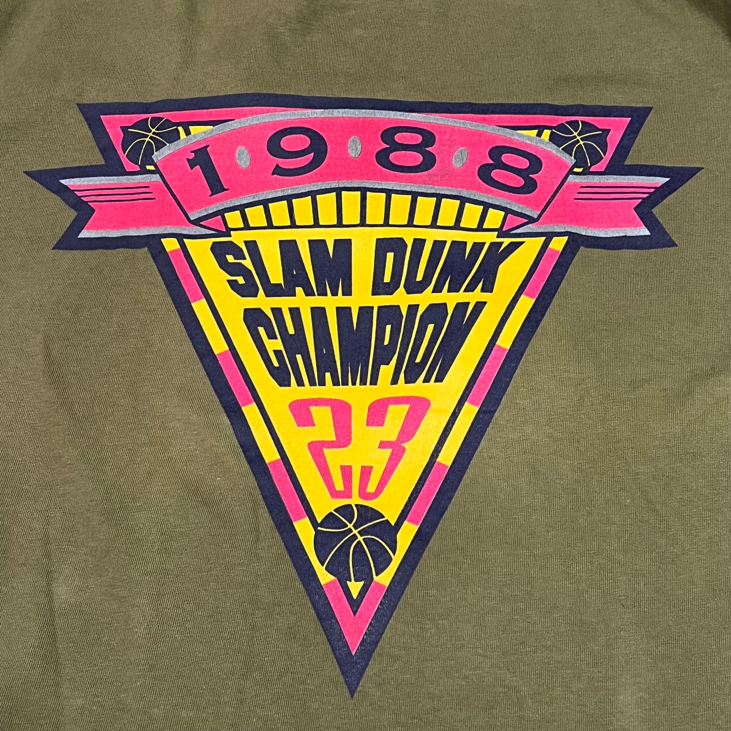 (Mens Large) 1988 Slam Dunk Champion Jordan Shirt