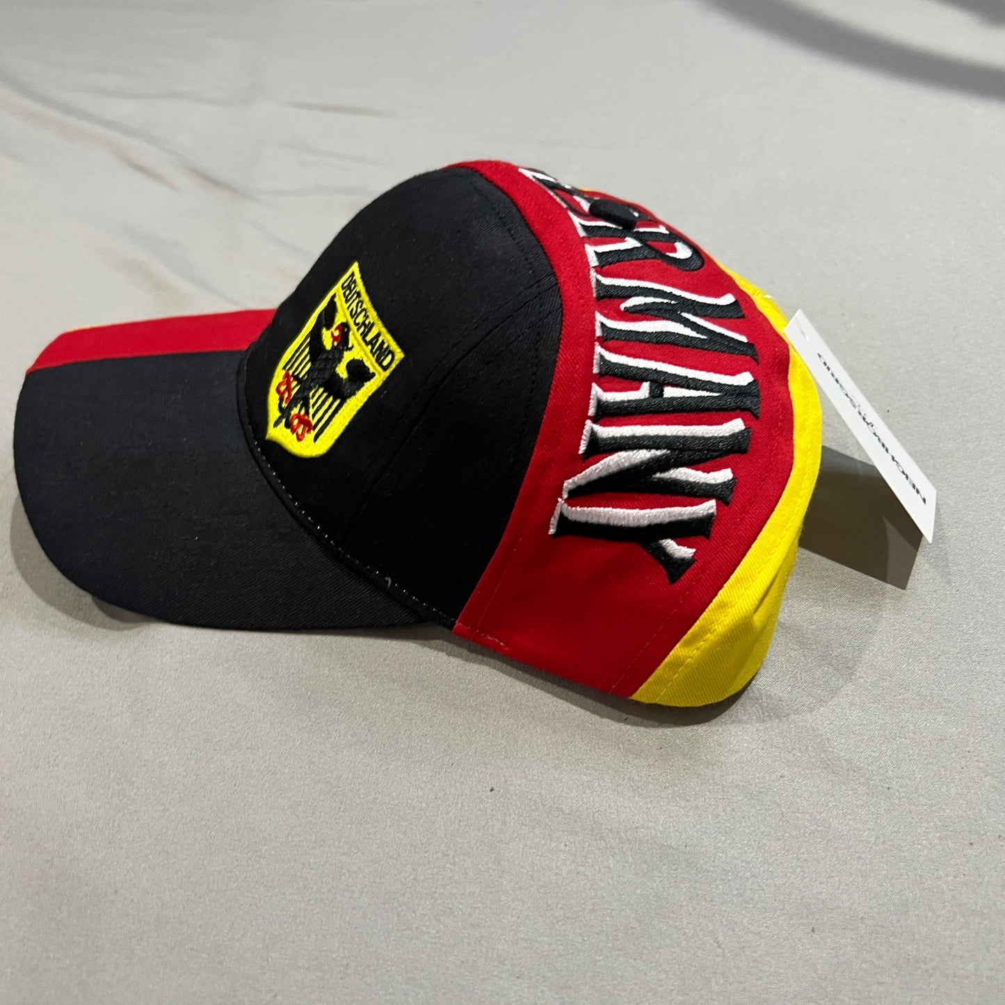 Vintage Deutschland Germany Snapback Hat Swirl Wrap Around