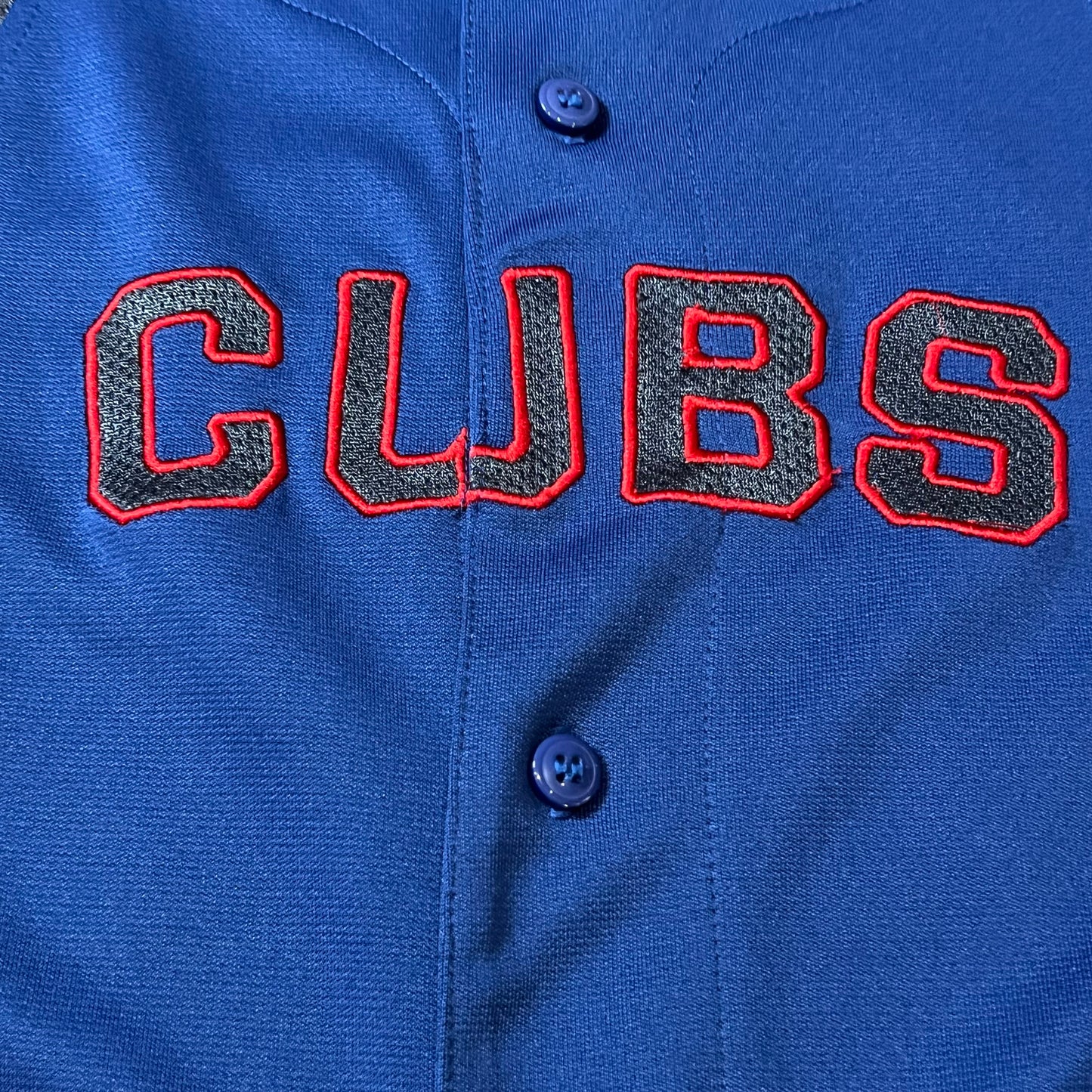 (Kids Small) Chicago Cubs Jersey Blank No Name