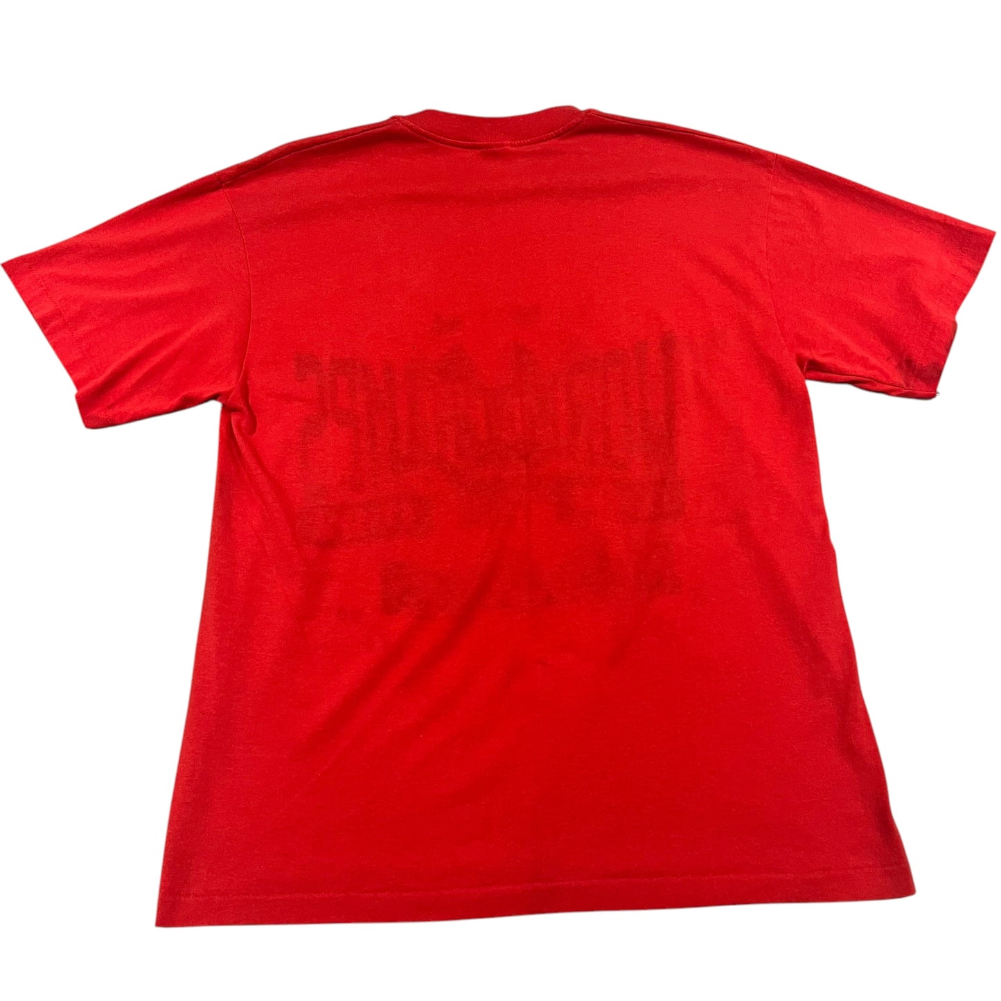 Vintage 1992 Chicago Bulls Shirt Mens Large Red Short Sleeve World Champs