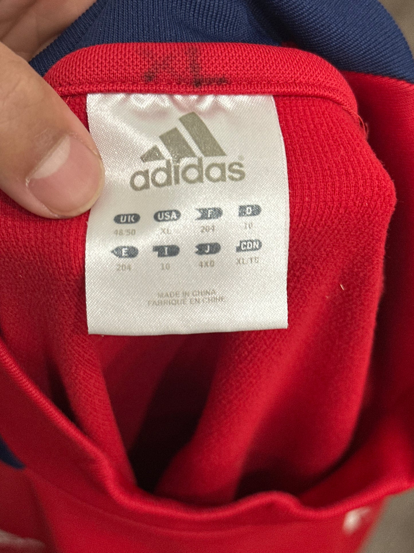 (Mens XL) Adidas MLS Chicago Fire Goalie Soccer Jersey 007