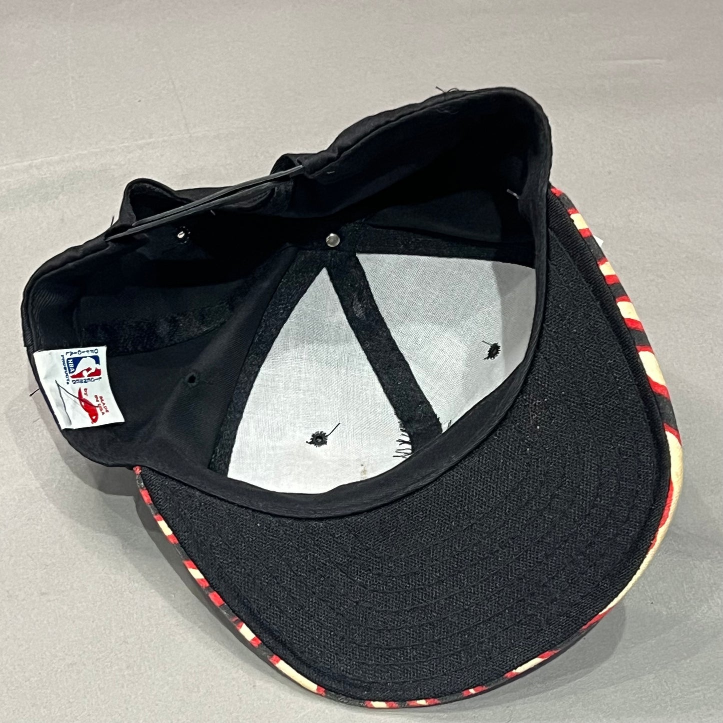 1991 Chicago Bulls Zubaz Snapback Hat