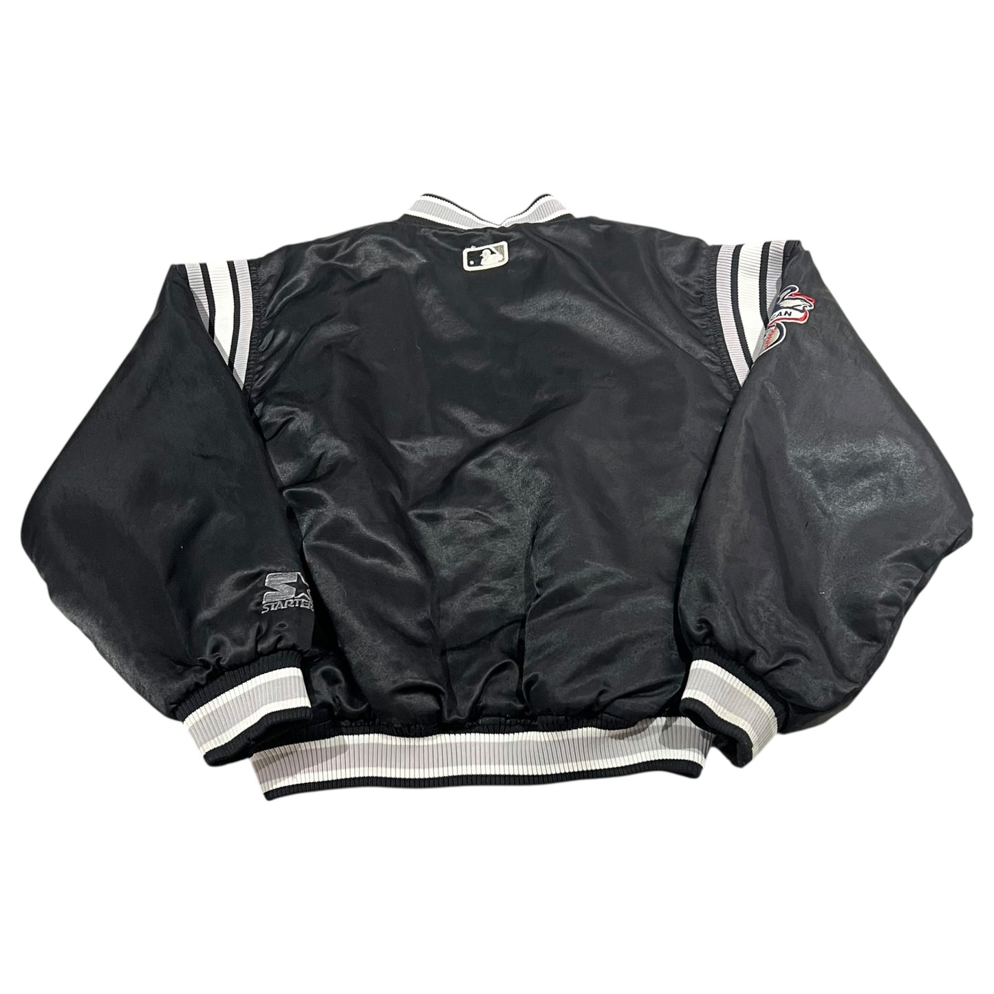 Vintage 90's Chicago White Sox Satin Jacket Womans Medium