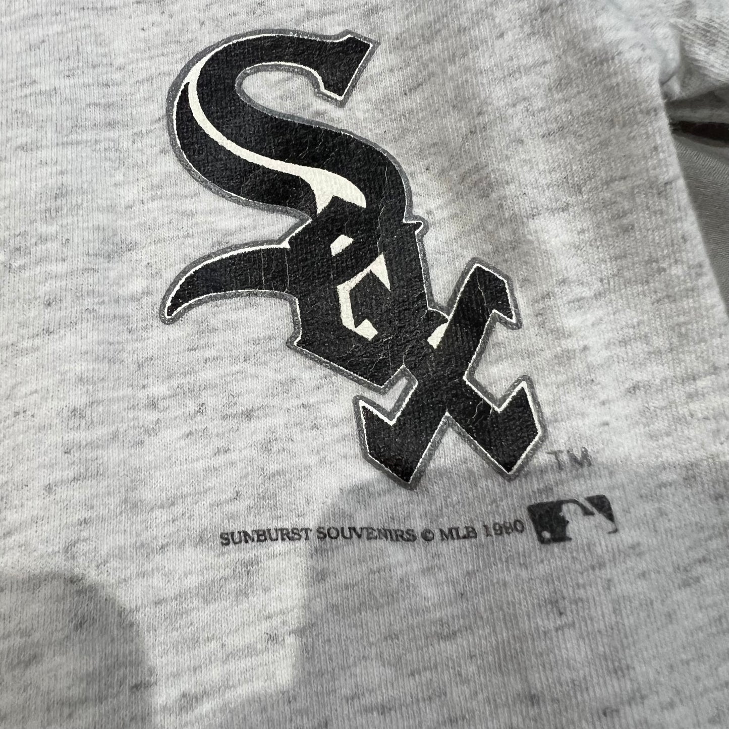 Vintage 1990 Chicago White Sox Shirt Kids Youth 6-8 Short Sleeve MLB
