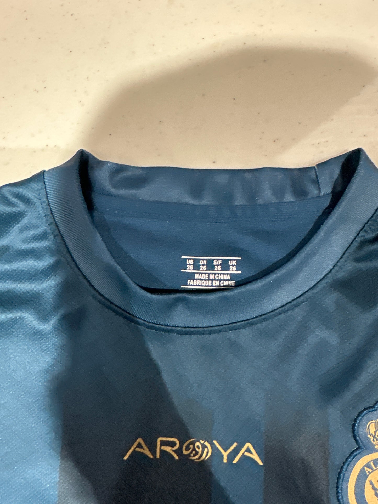 (Kids Large) Al-Nassr F.C 'Cristiano Ronaldo' Soccer Jersey 007