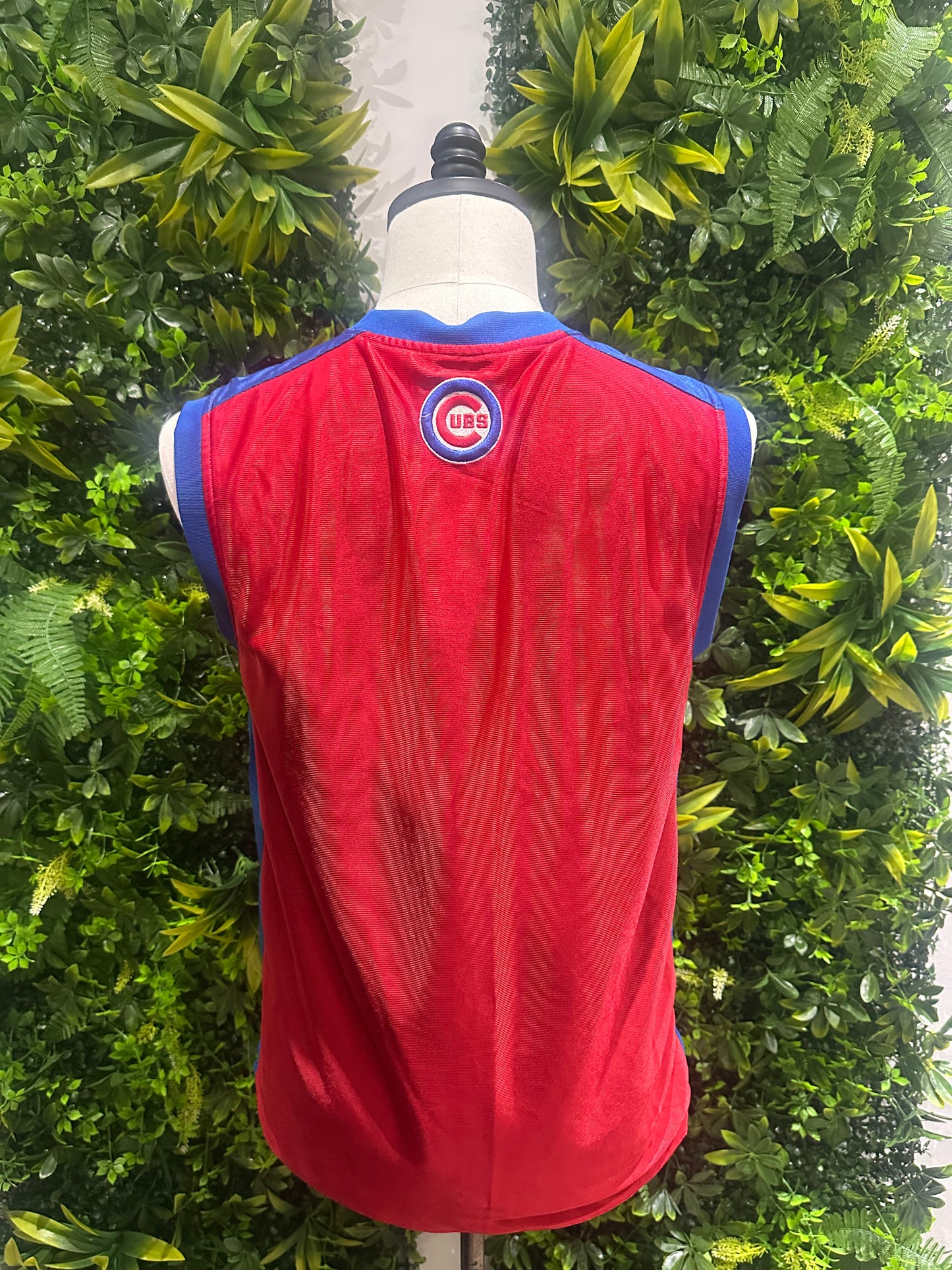 (Mens Medium) Nike Chicago Cubs Center-Swoosh Reversible Tank-Top 007