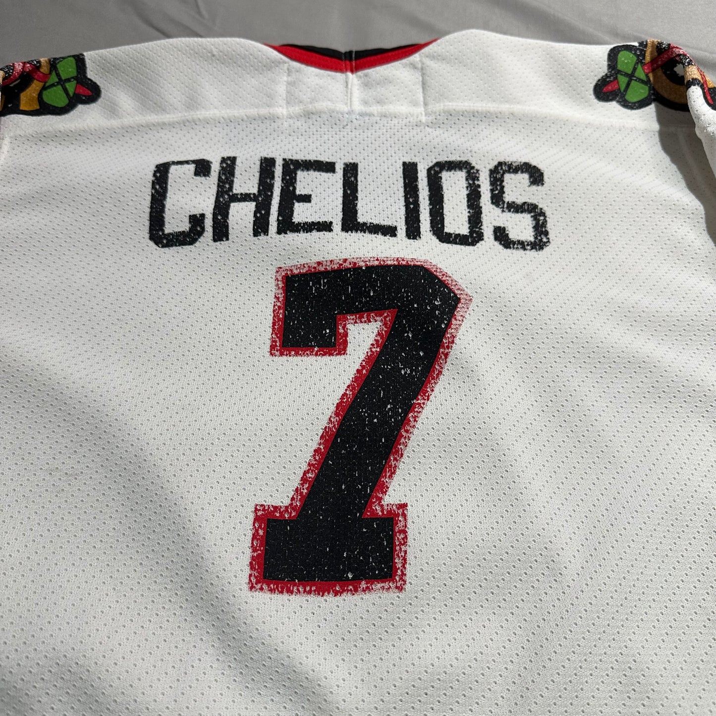 Chris Chelios Chicago Blackhawks NHL Jersey Kids Large CCM