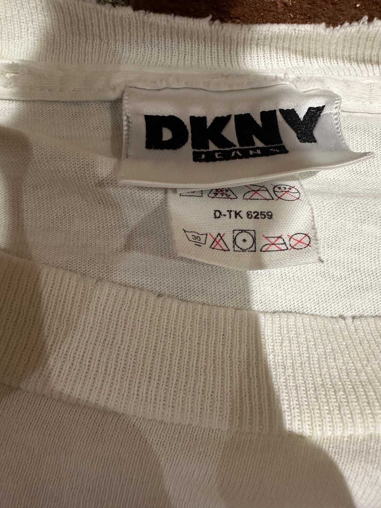 (Mens Large) DKNY 'Work' white Shirt 007