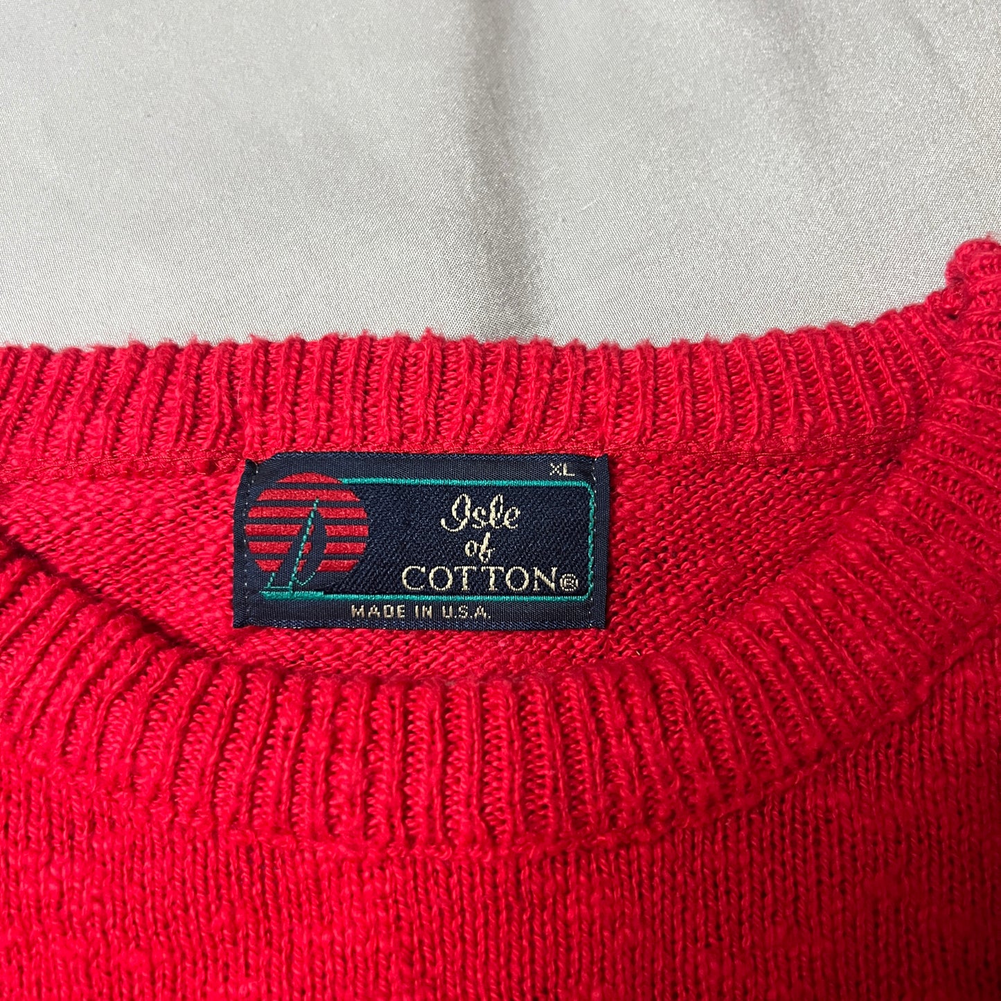 (Mens XL) 80s Indiana Hoosiers Basketball Sweater