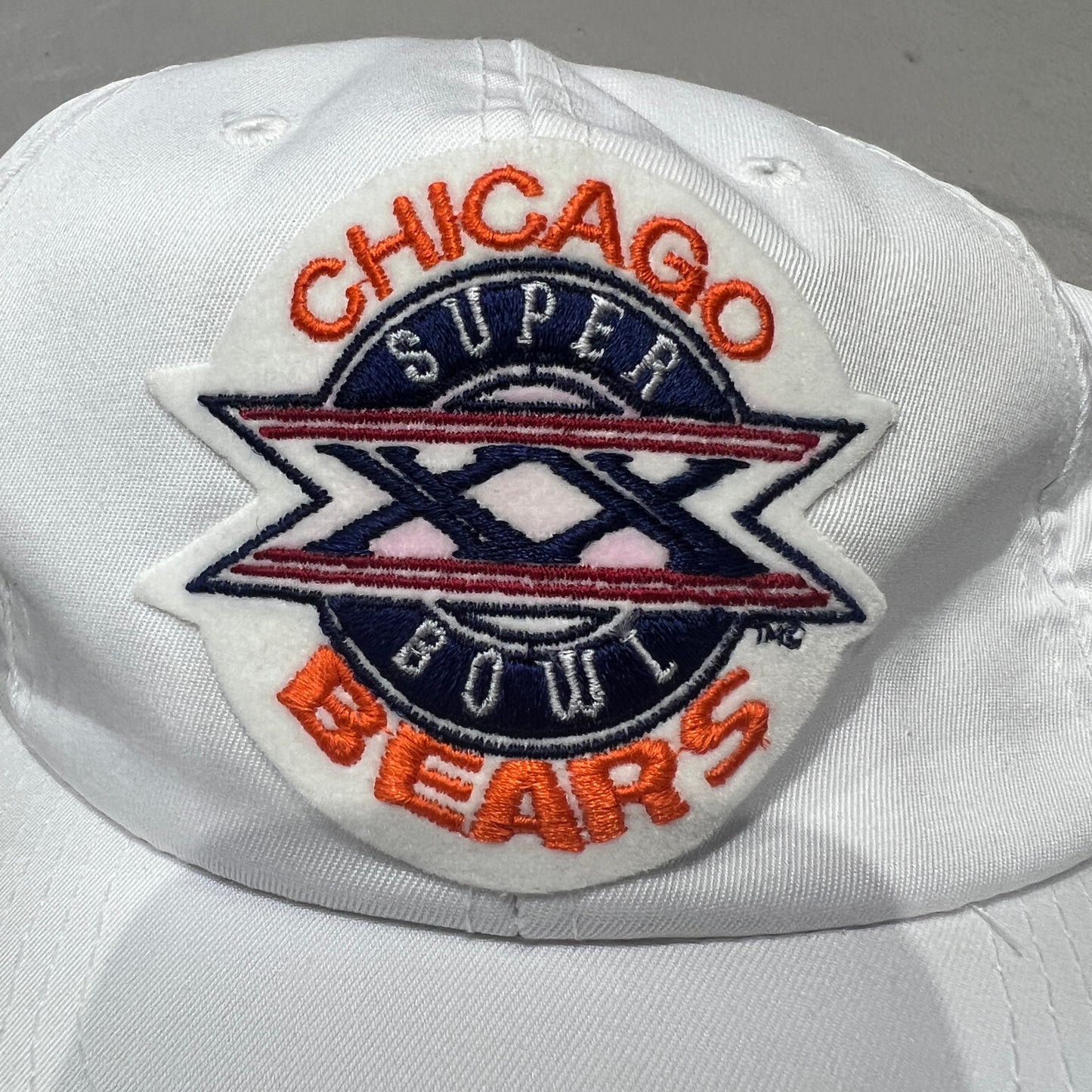 1985 Chicago Bears Super Bowl XX Hat