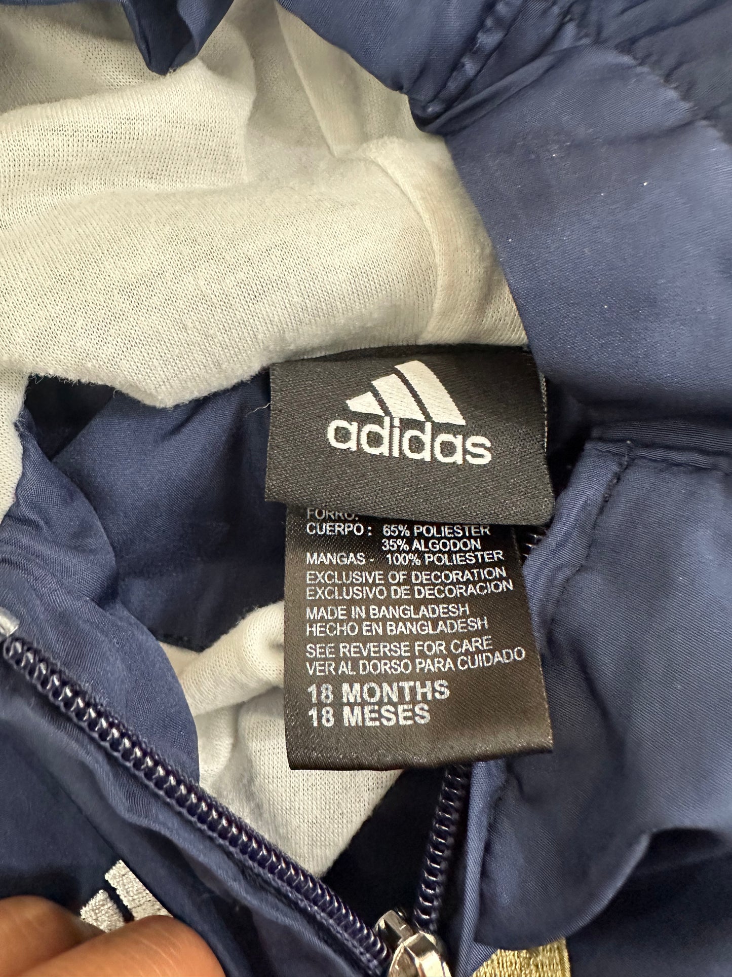 (Kids 18M) Notre Dame Windberaker Jacket