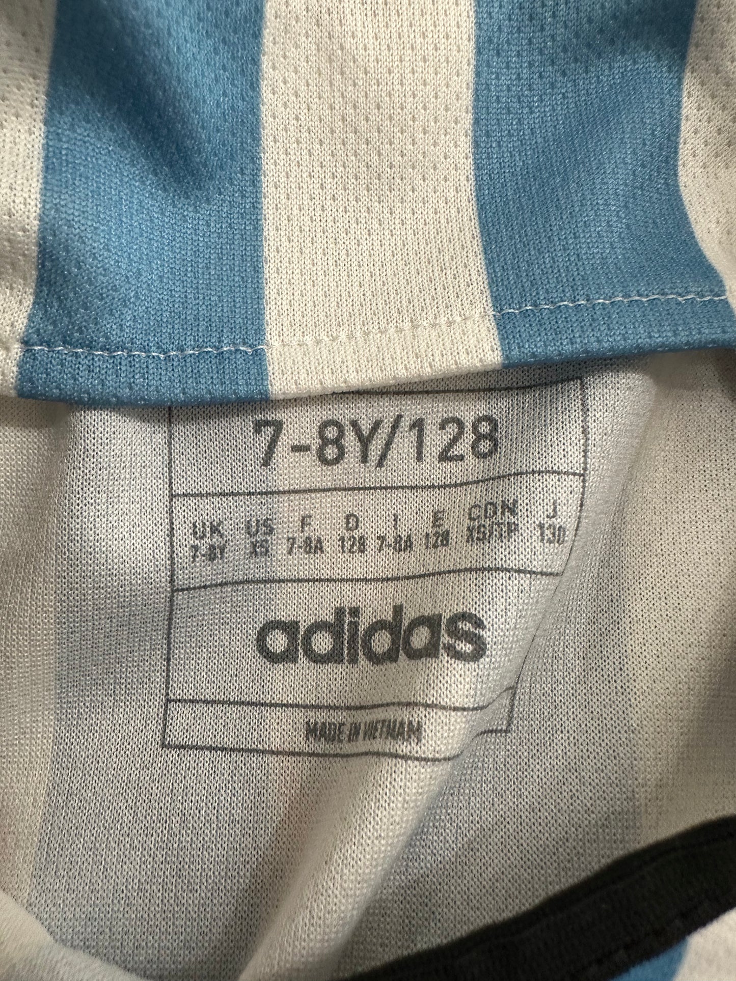 (Kids XS) 2022 Argentina Fifa World Cup Soccer Jersey