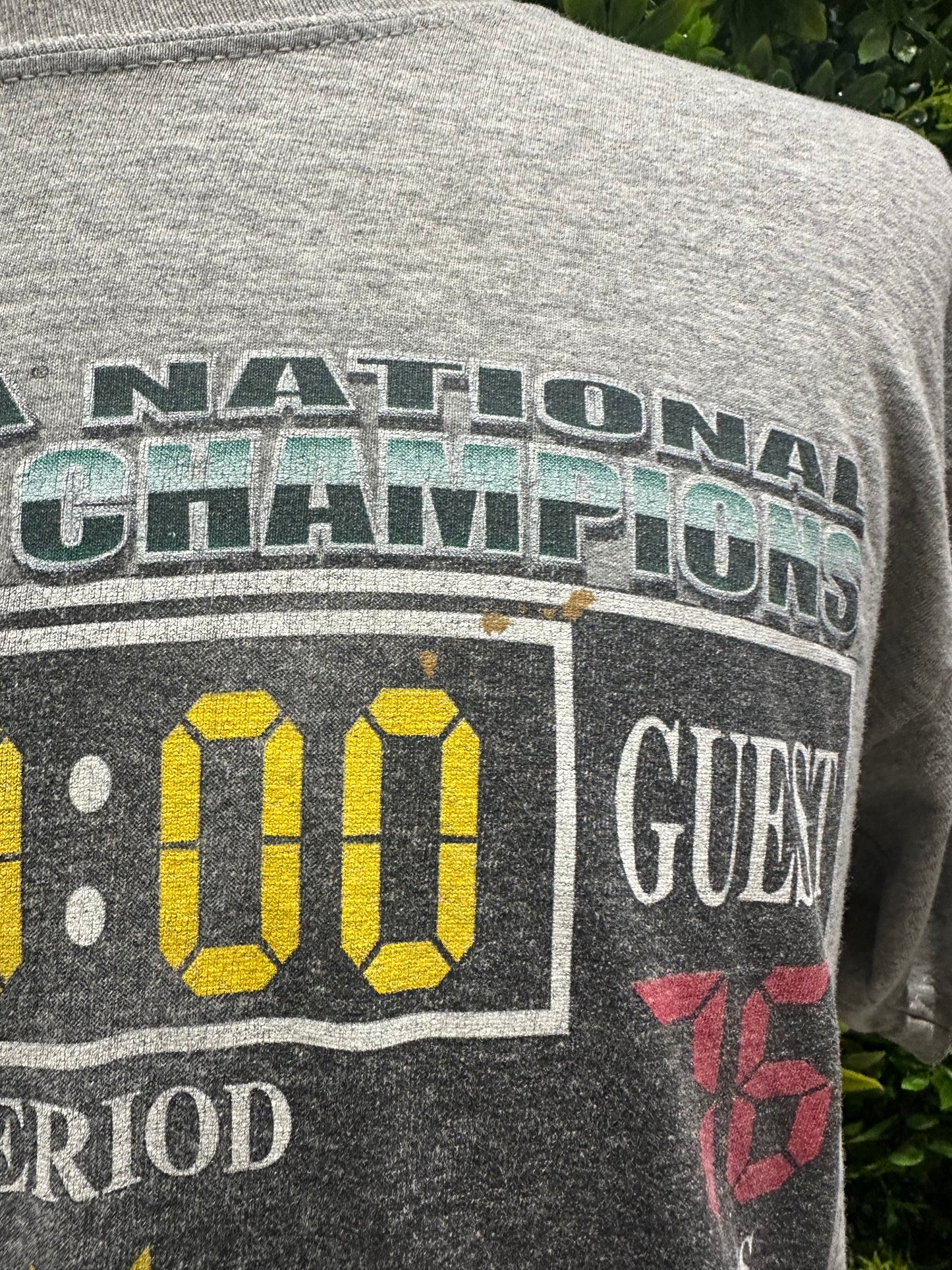 (Mens Large) 2000 Michigan State NCAA National Champ Shirt 007