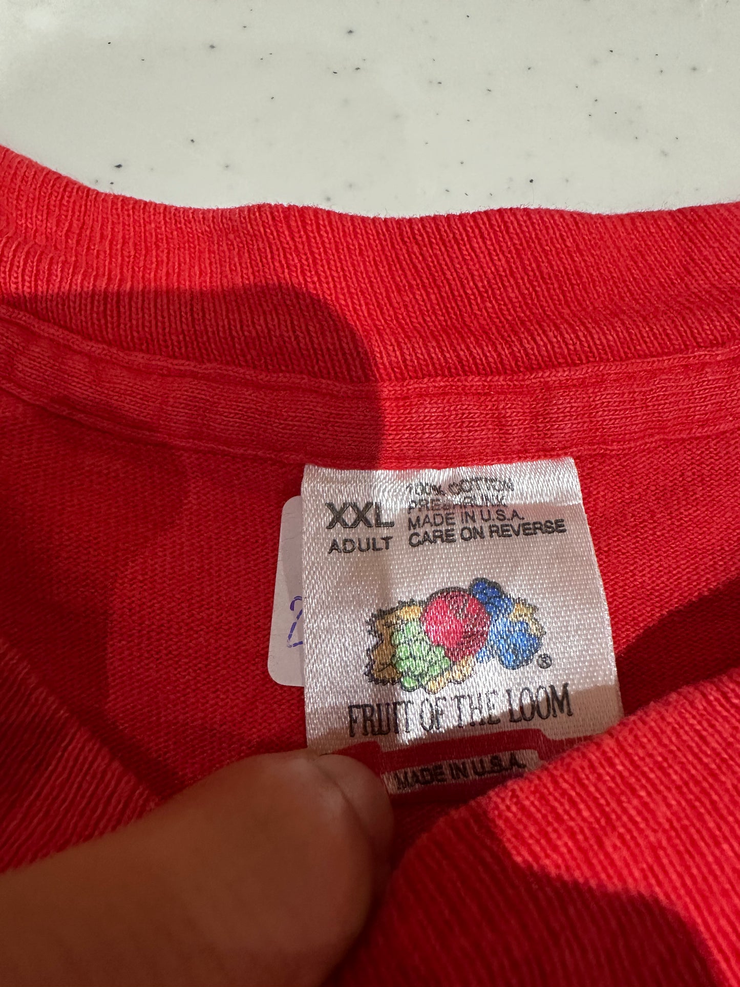 (Mens 2X) 1996 Nebraska Huskers Fiesta Bowl Shirt 007