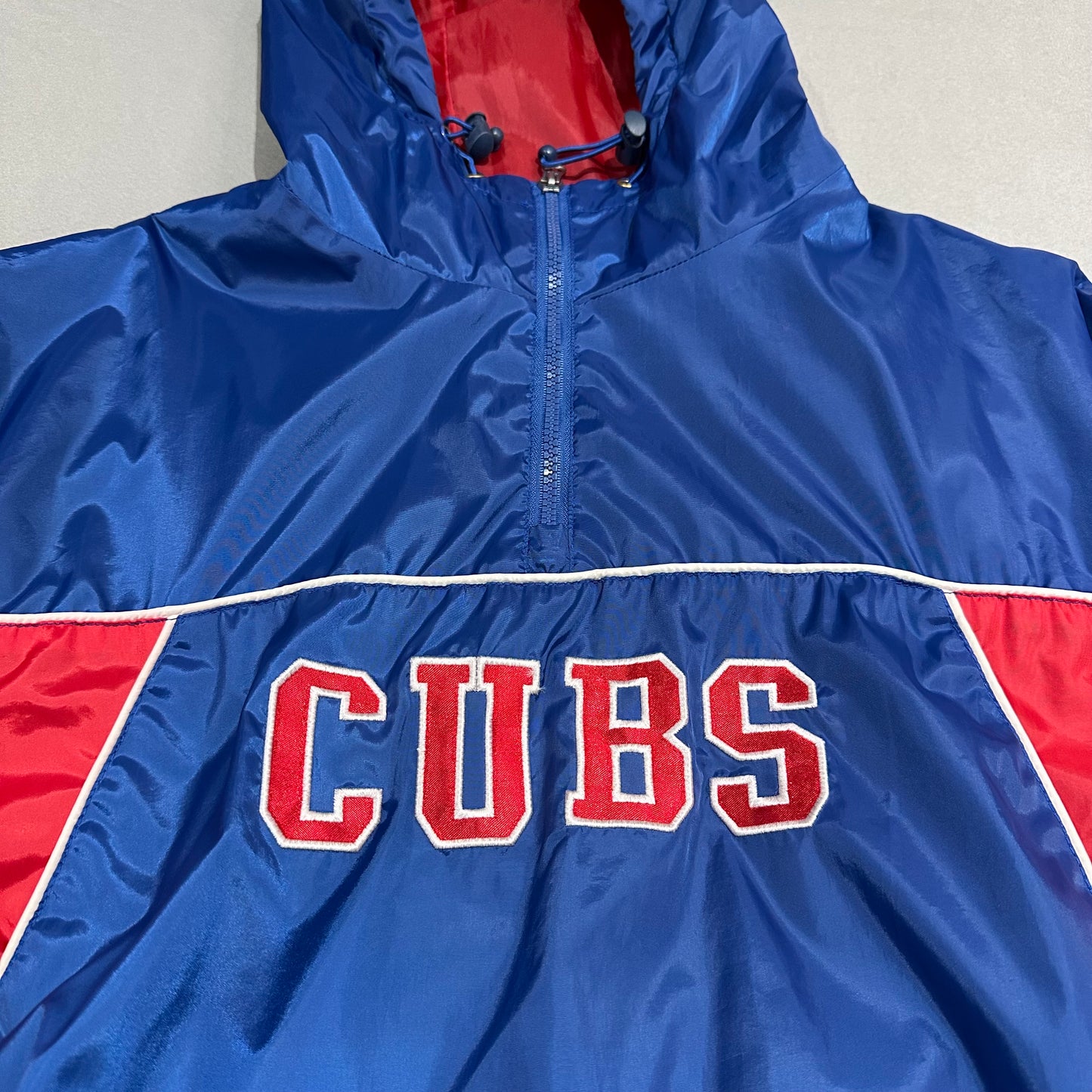 Chicago Cubs Windbreaker Jacket Mens XL