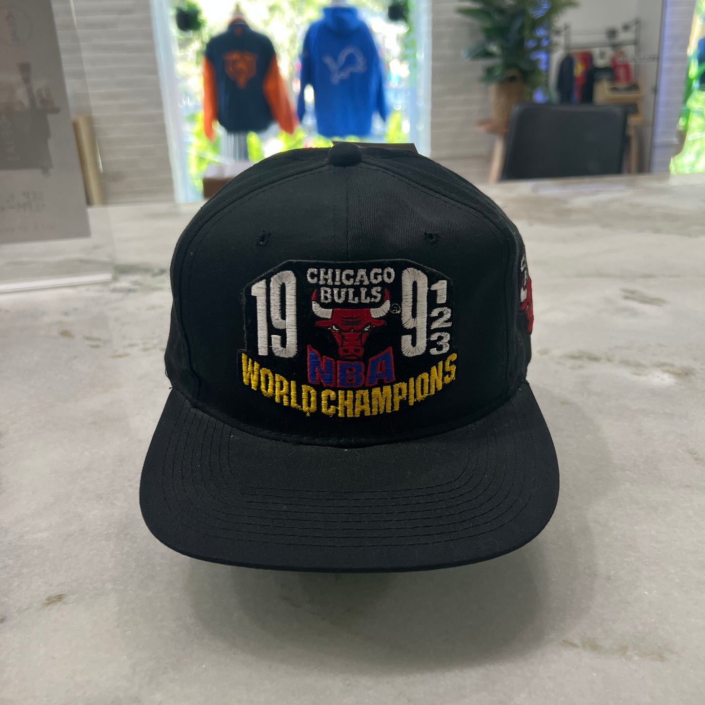 3-Peat 1993 Chicago Bulls Hat