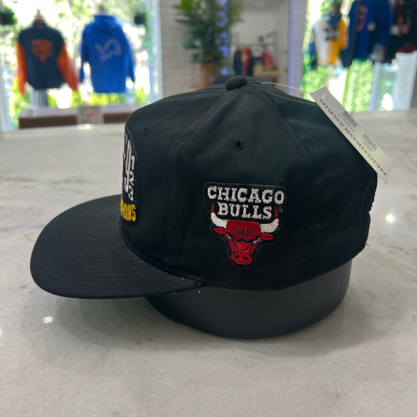 3-Peat 1993 Chicago Bulls Hat