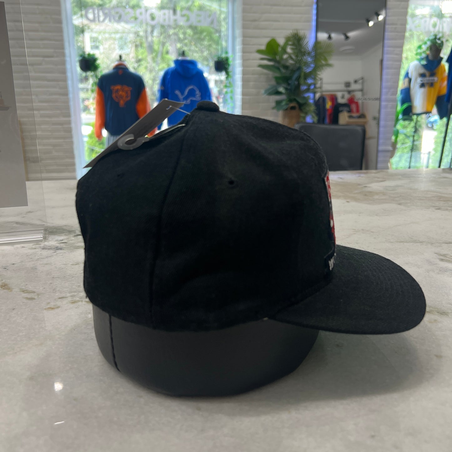 1991 Chicago Bulls Hat Sports Specialties Black