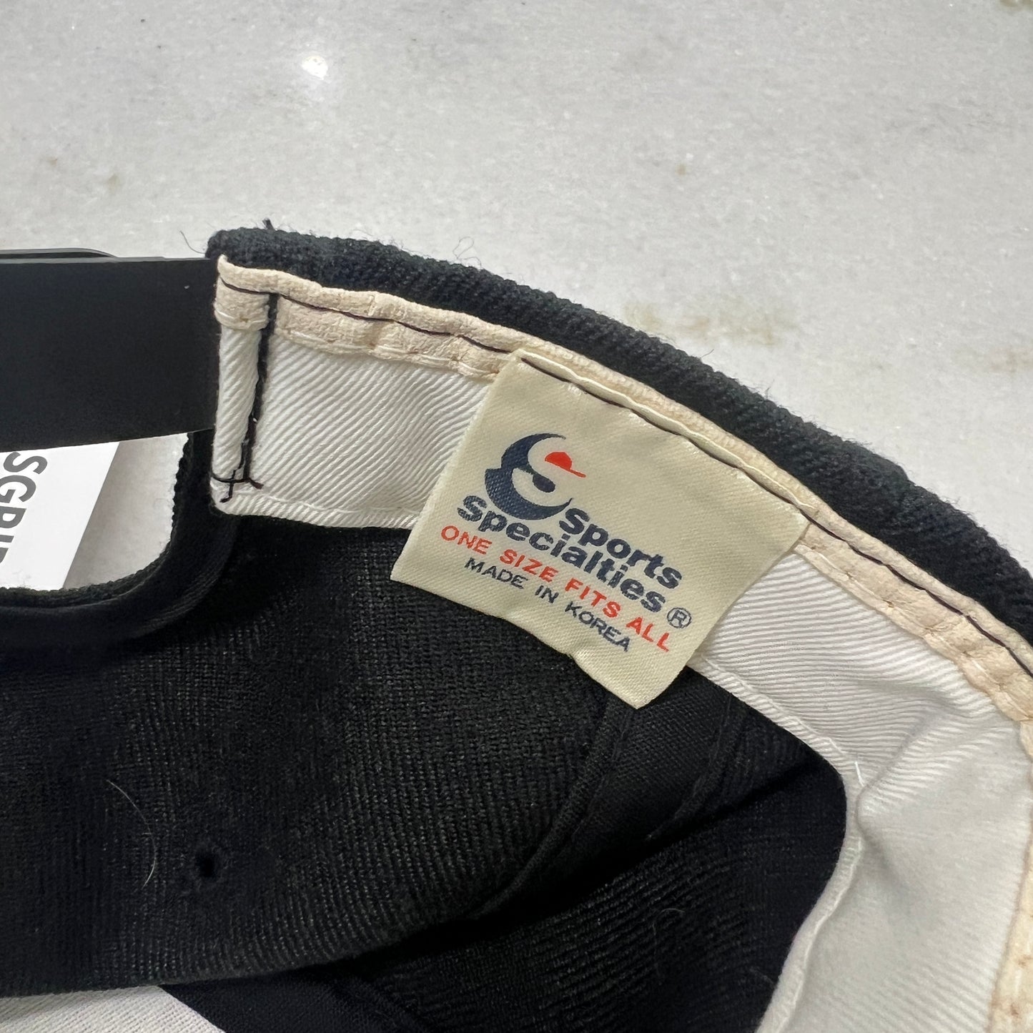 1991 Chicago Bulls Hat Sports Specialties Black