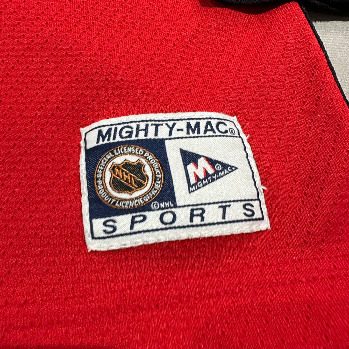 Vintage 90s Detroit Red Wings Kids Jersey Medium