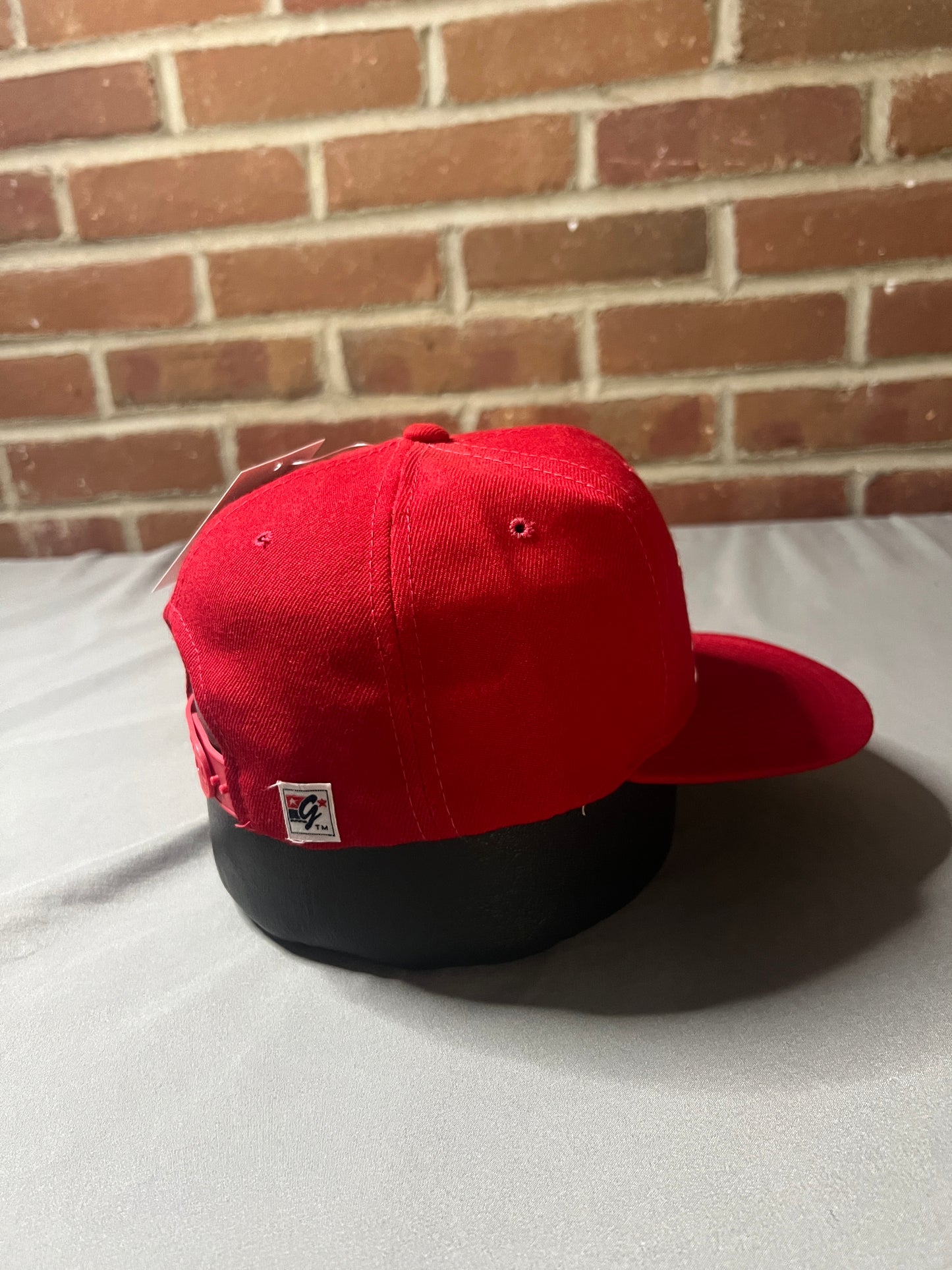 90s Cincinnati Reds Snapback Hat Split Bar