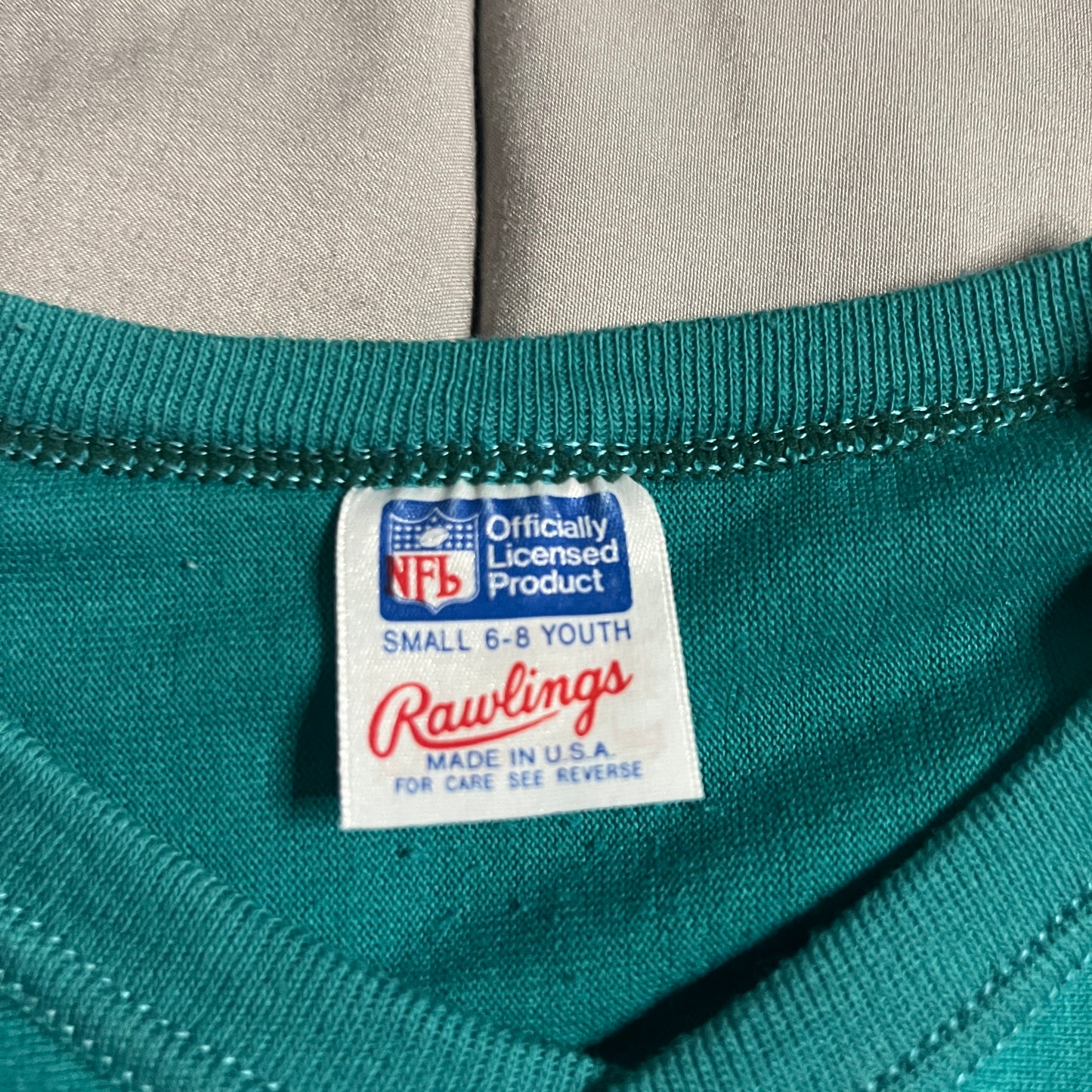 (Kids 6-8) 90s Miami Dolphins Shirt Jersey