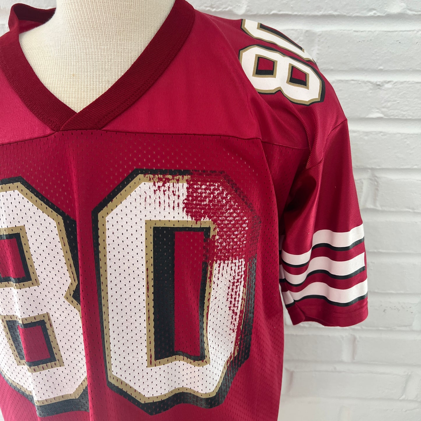 (Mens Large / 44) Gerry Rice San Fransisco 49ers Jersey