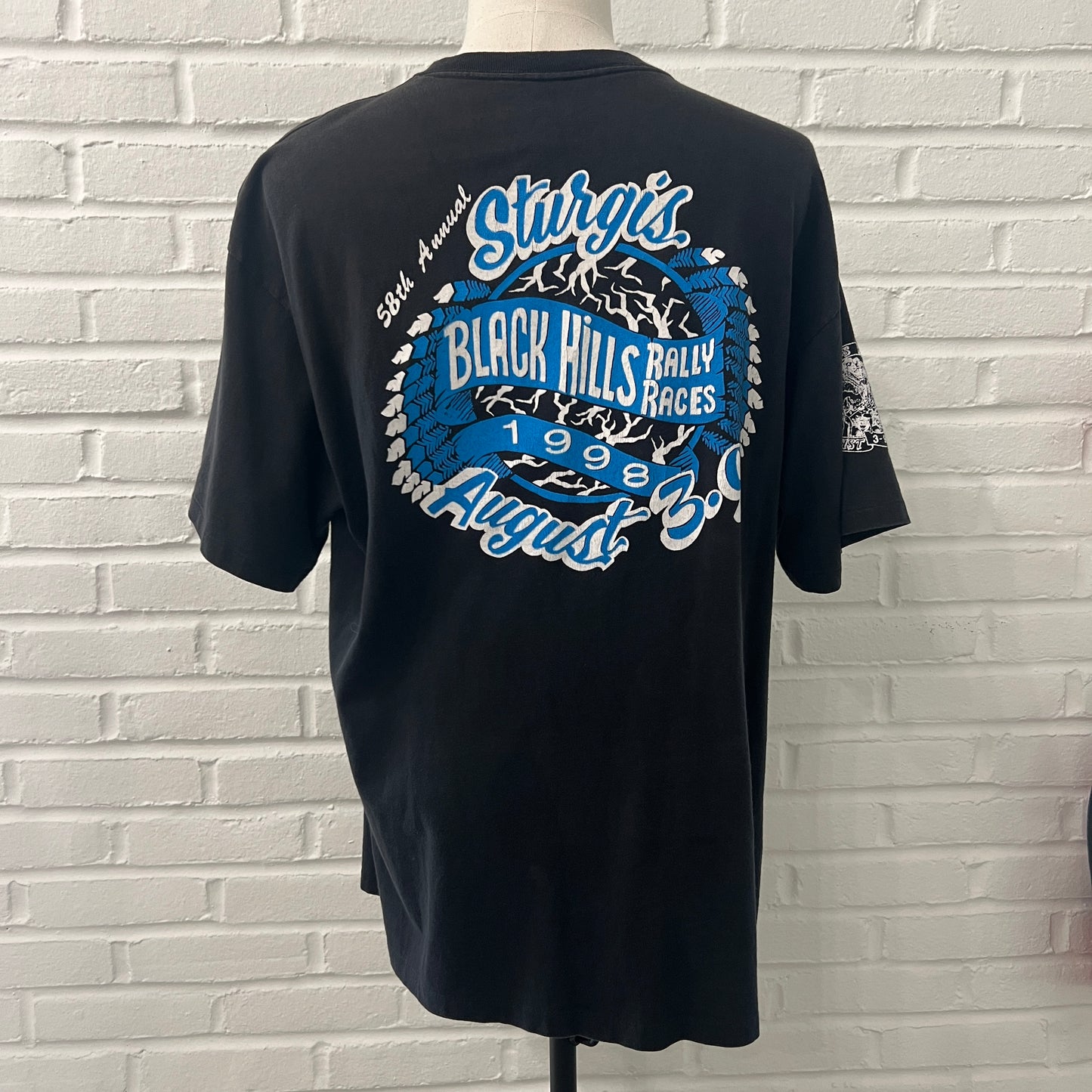 (Mens XL) 1998 Sturgis Bike Shirt