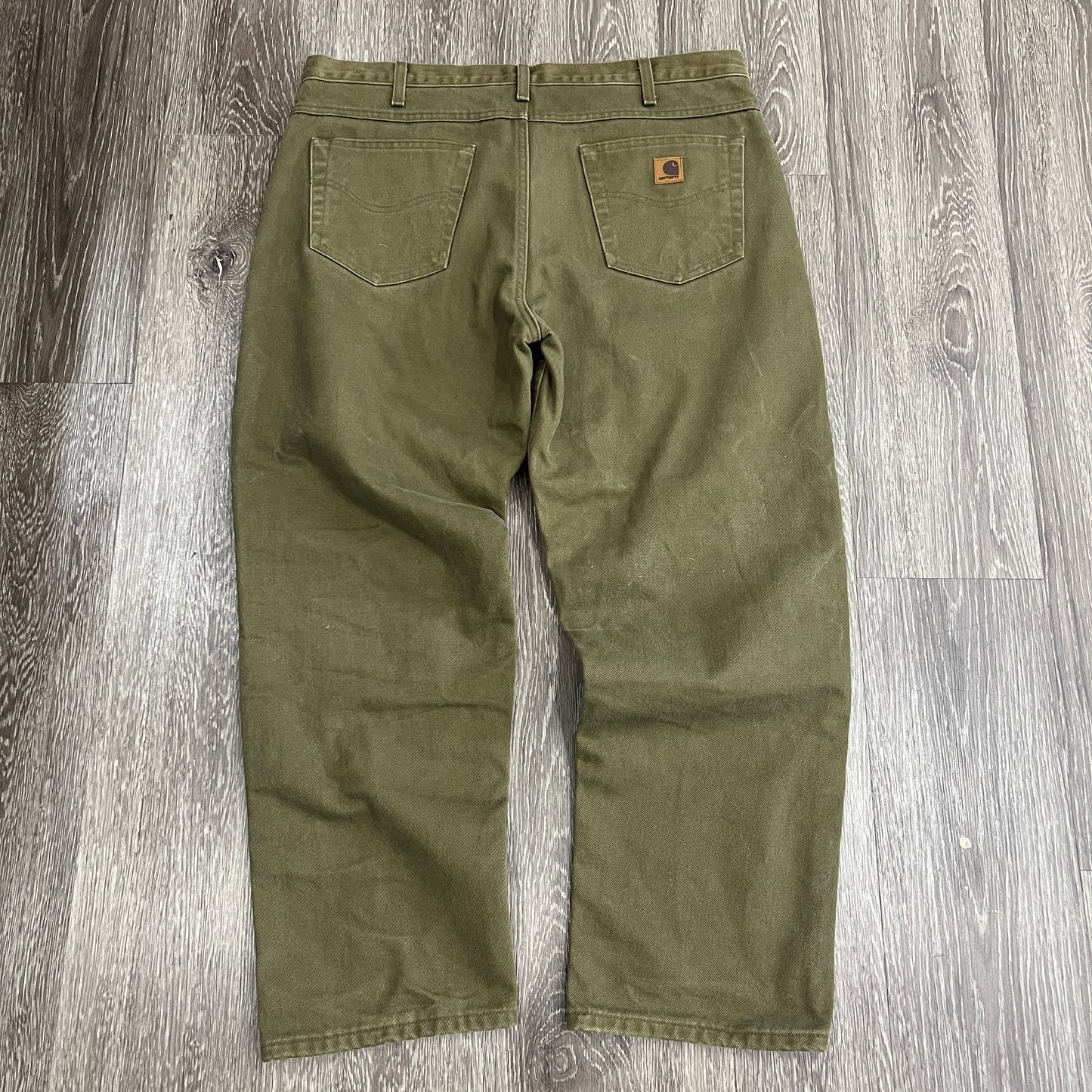 (Mens 38x30) Carhartt Flannel Lined Pants