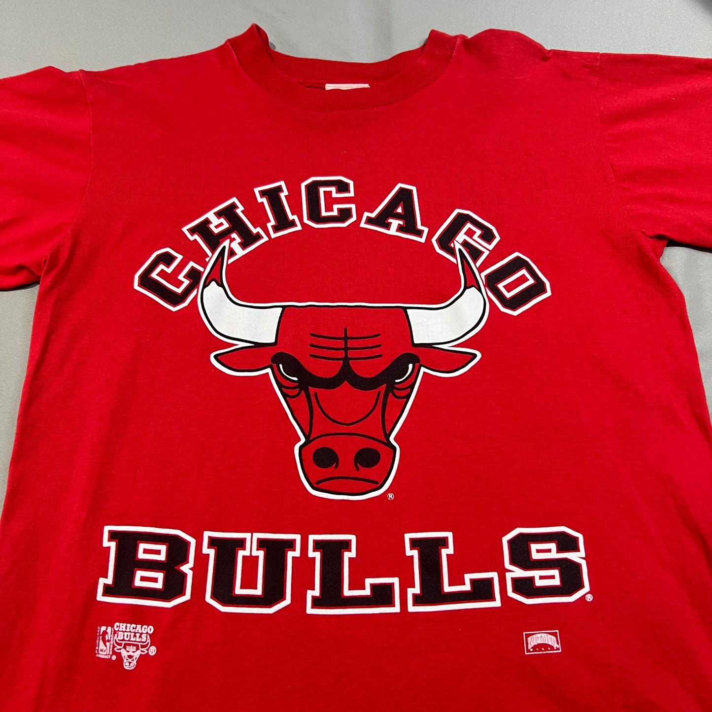 Vintage 90's Chicago Bulls Shirt Mens Medium Nutmeg