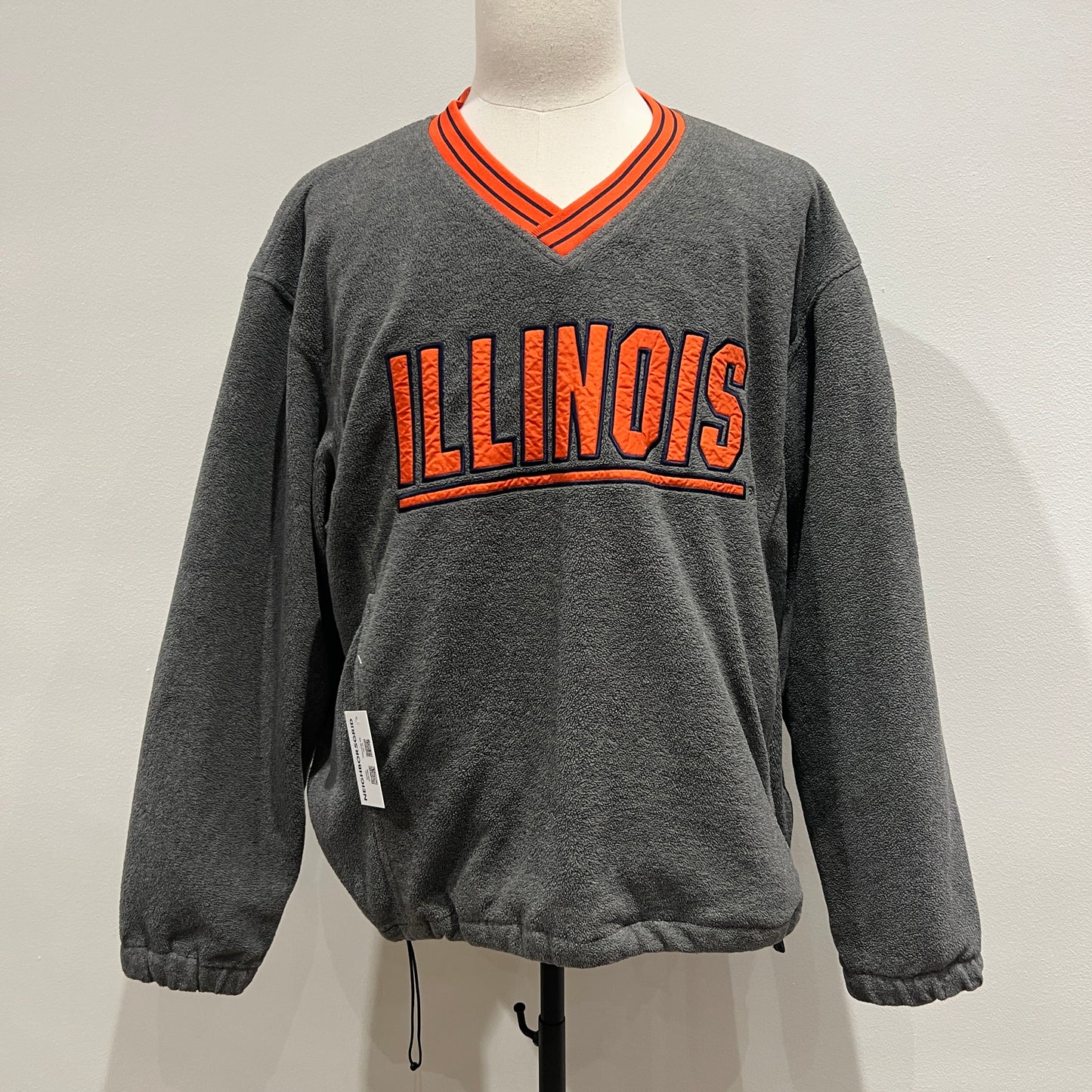(Mens Large) 90s Illinois Fleece Jacket