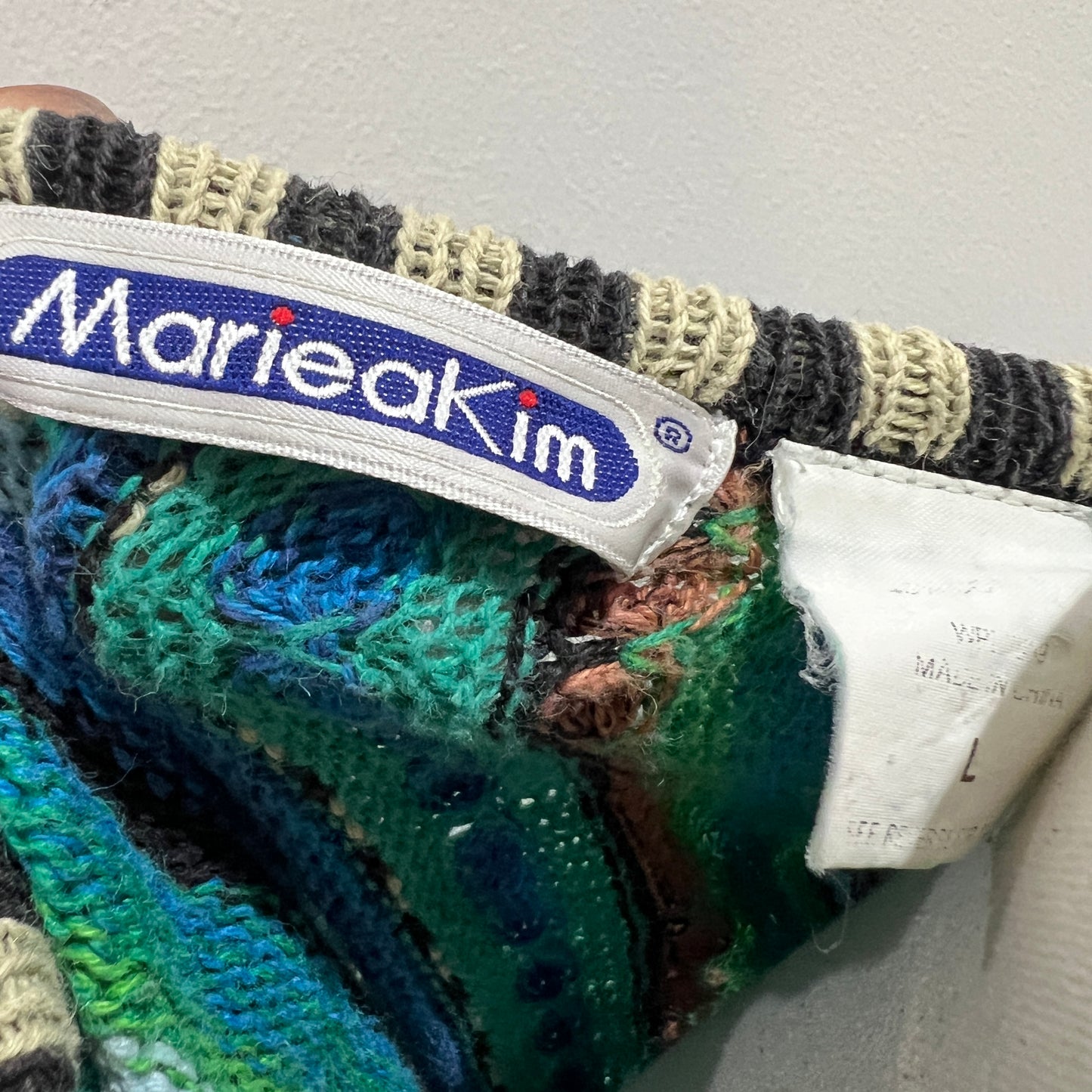 (Womans Large) 90s Cable Knit Sweater
