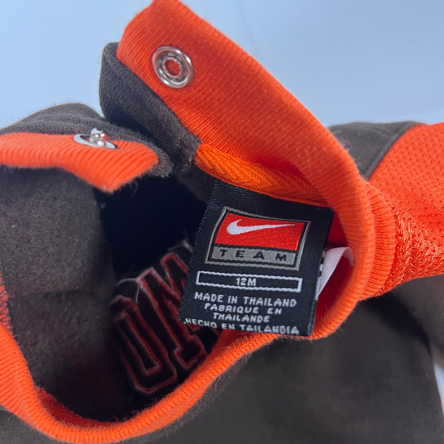 (Kids 12 Months) 90s Cleveland Browns Onesie