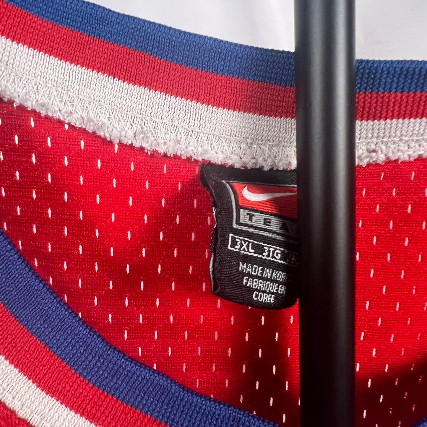 (Mens 3XL) Allen Iverson Philadelphia 76ers Jersey 1977 Swingman