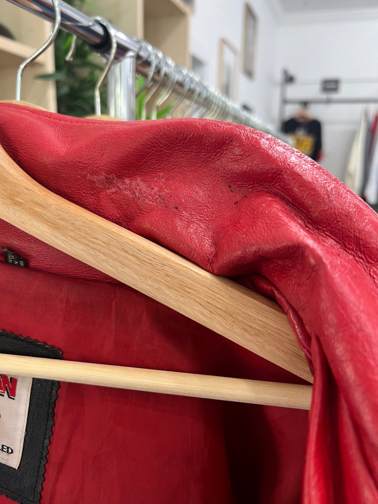 (Mens XL) 90s Peanut Snoopy Joe Cool Leather Jacket